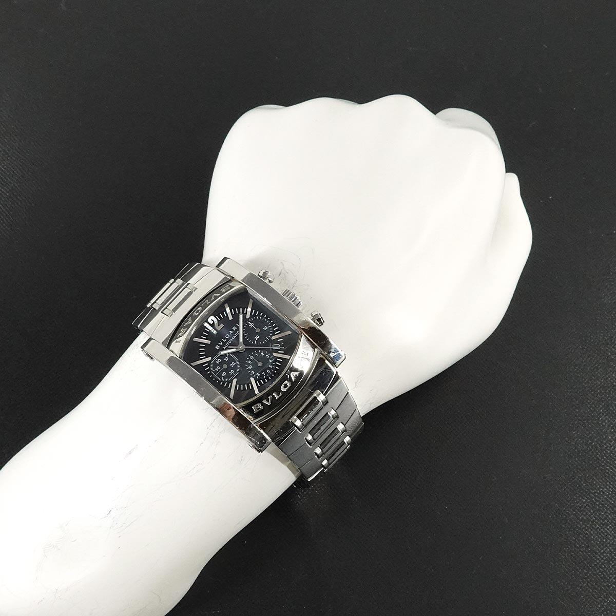 Assioma Chronograph AA44SCH Date Automatic Gray Dial Mens