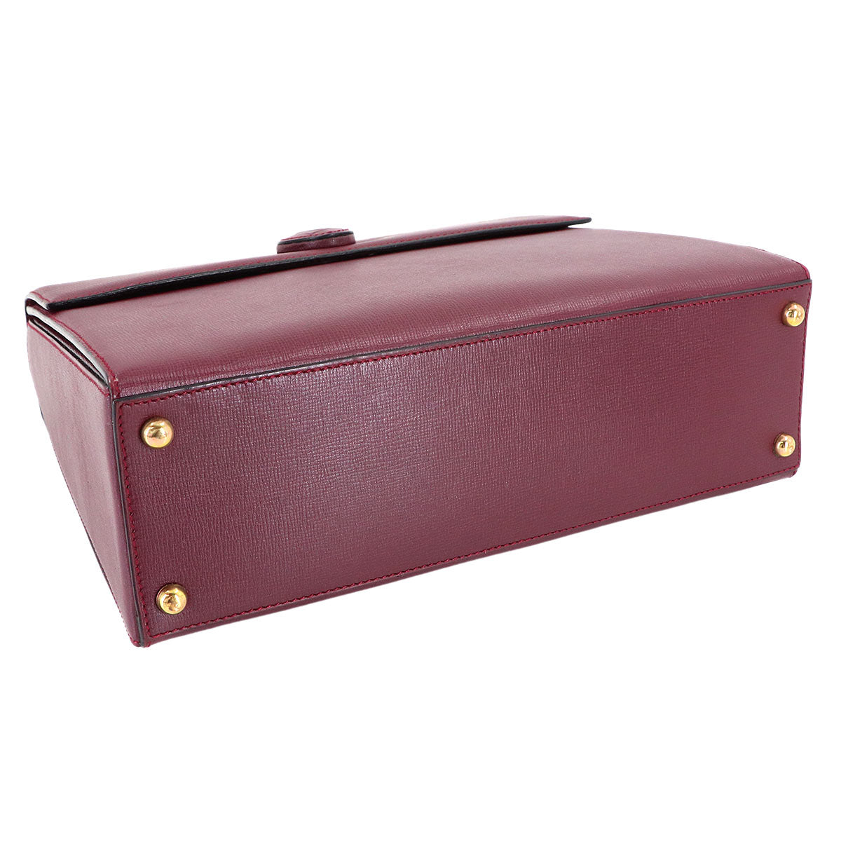 Must Hand Bag Leather Bordeaux Purse