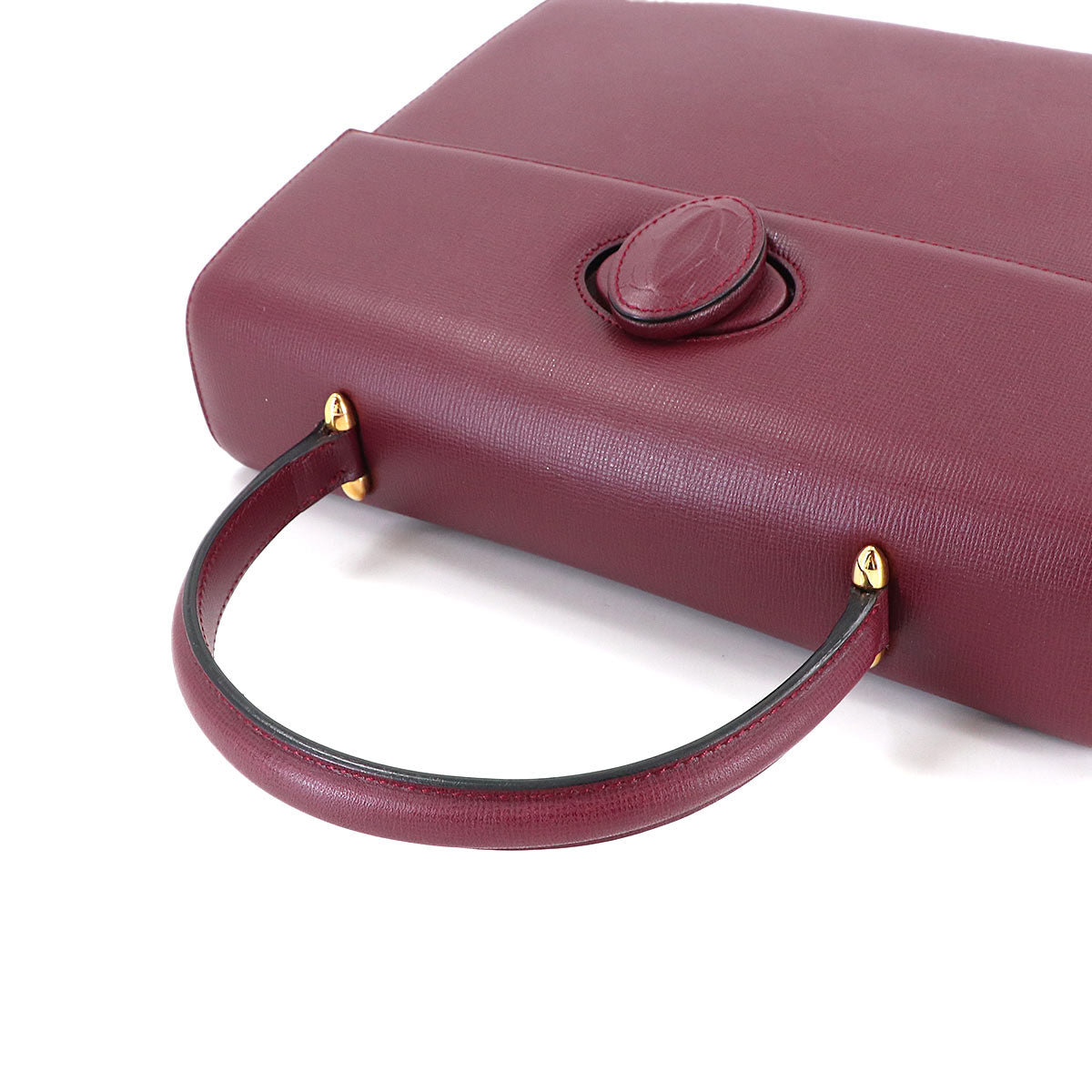 Must Hand Bag Leather Bordeaux Purse