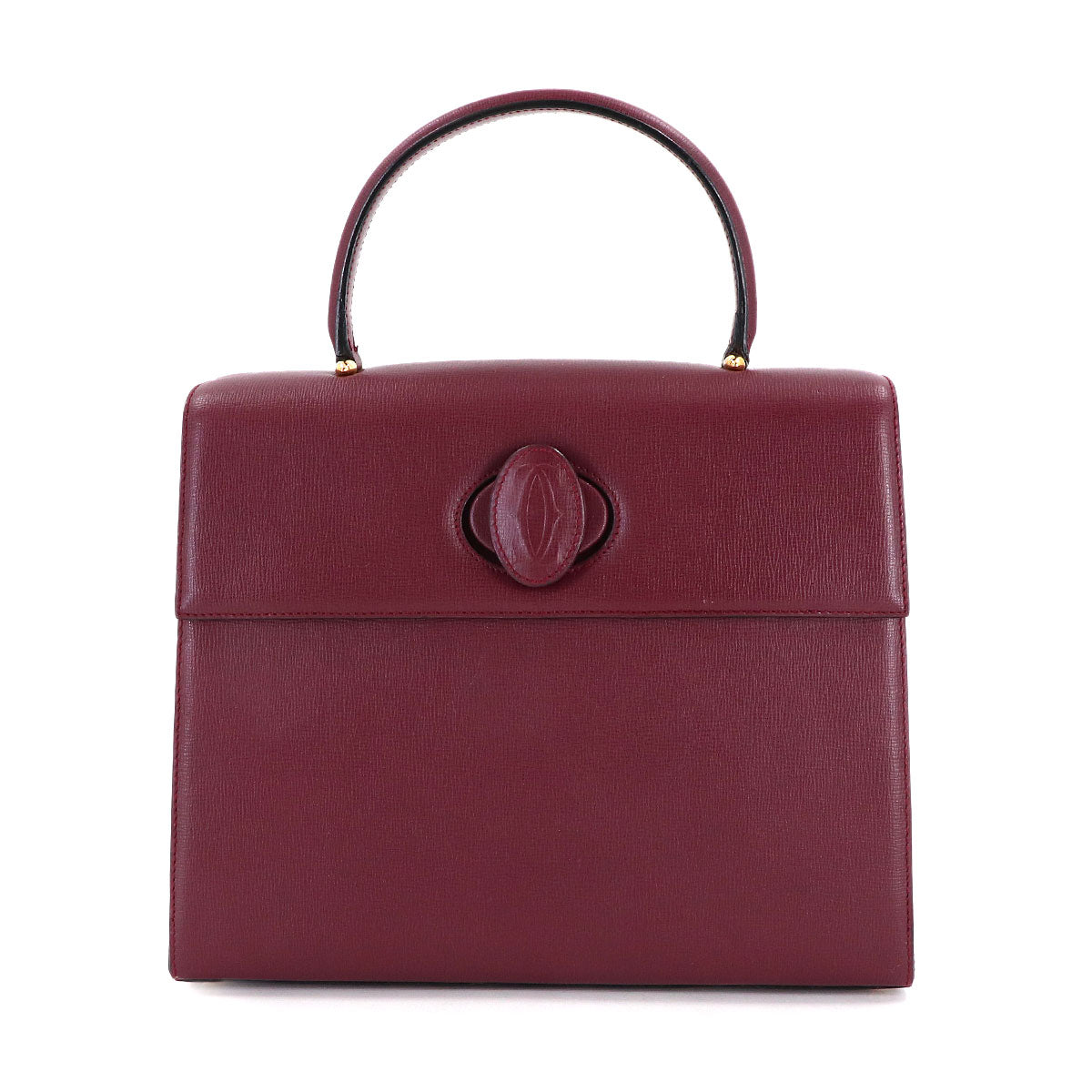 Must Hand Bag Leather Bordeaux Purse
