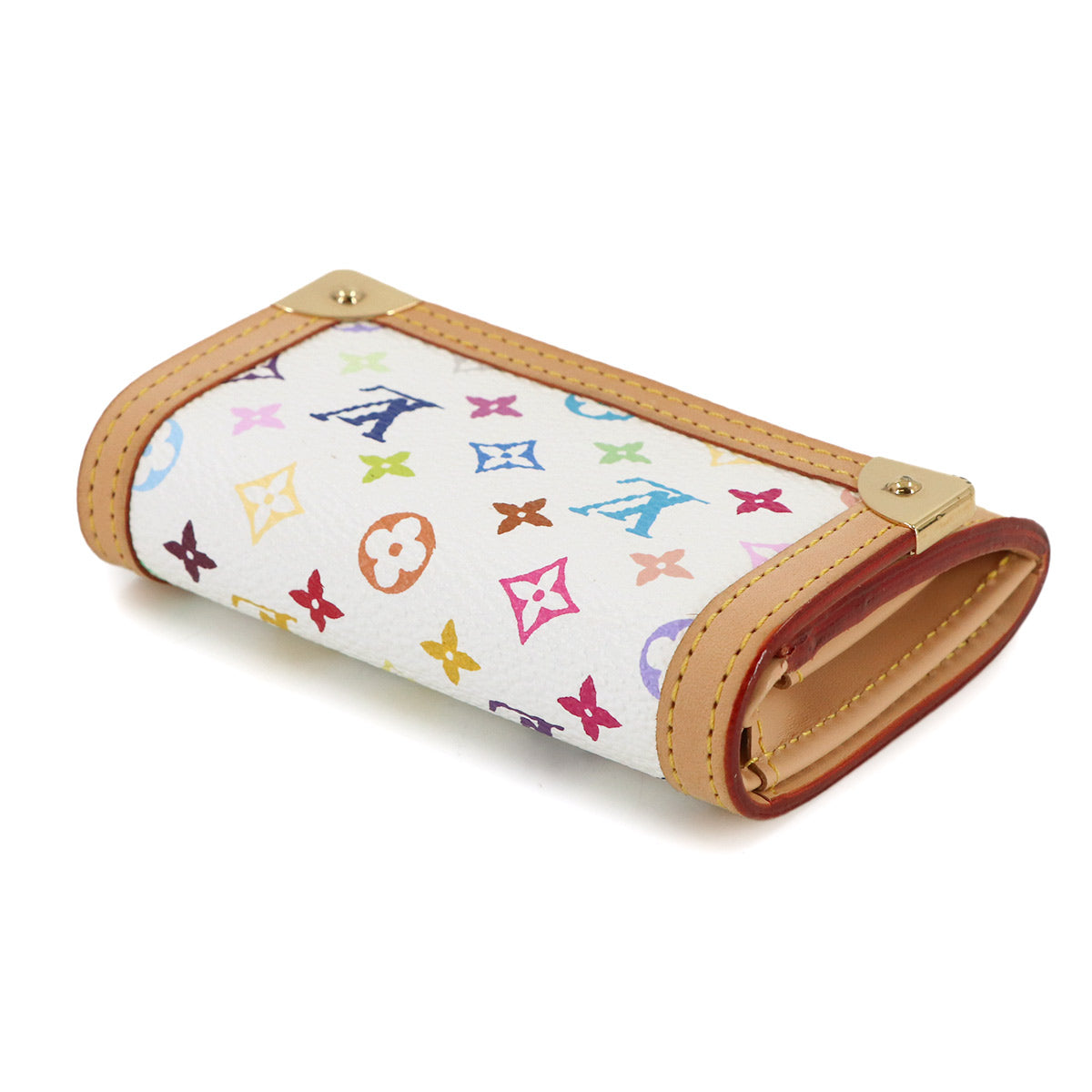 Monogram Multi Color Porte Monnaie Plat Coin Purse M92657