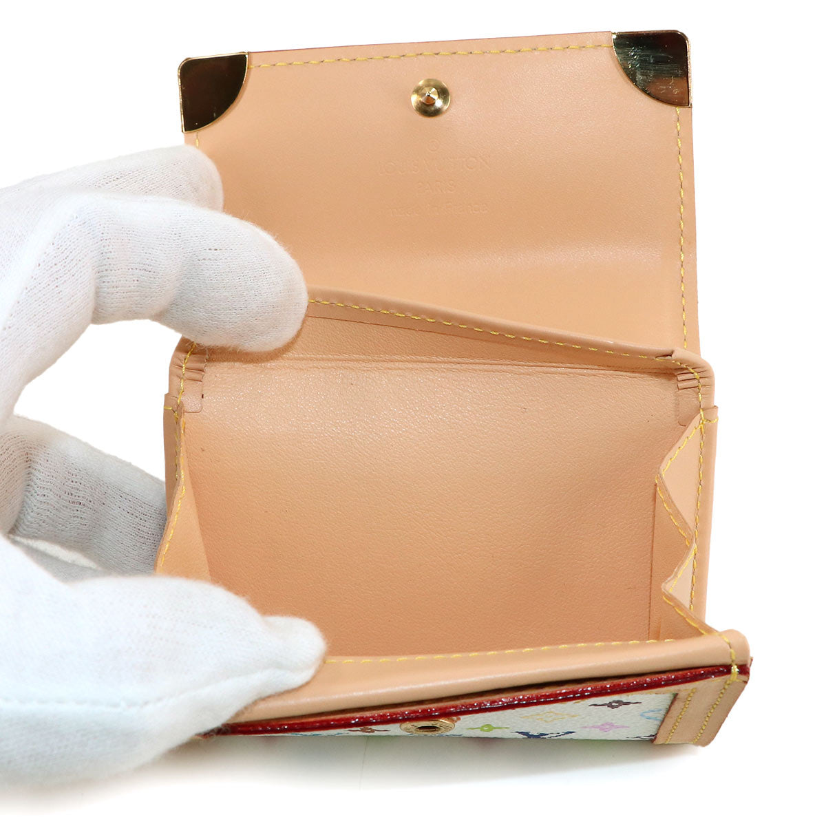 Monogram Multi Color Porte Monnaie Plat Coin Purse M92657