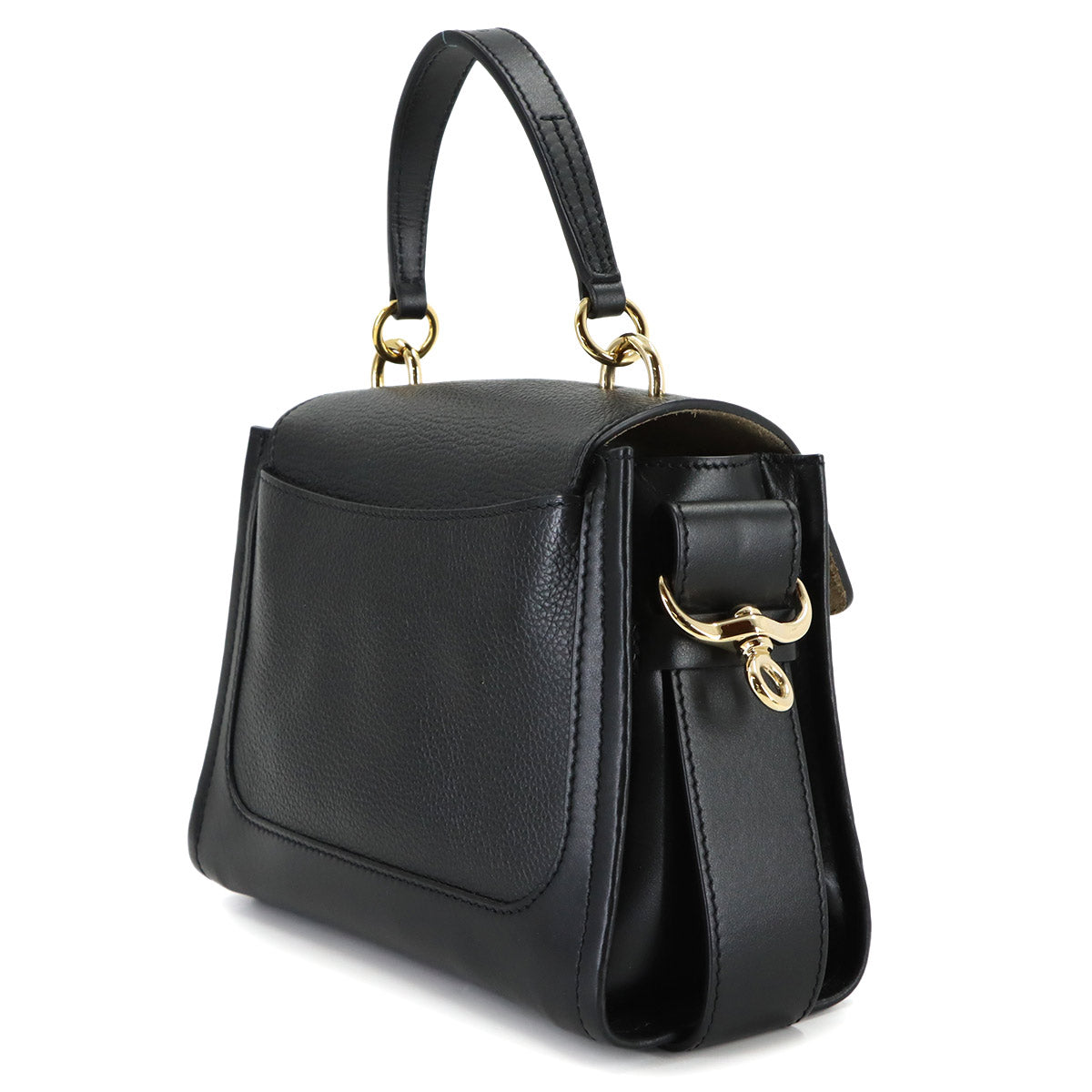 Tess Mini Day 2way Hand Shoulder Bag Leather Black CHC22SS143G33