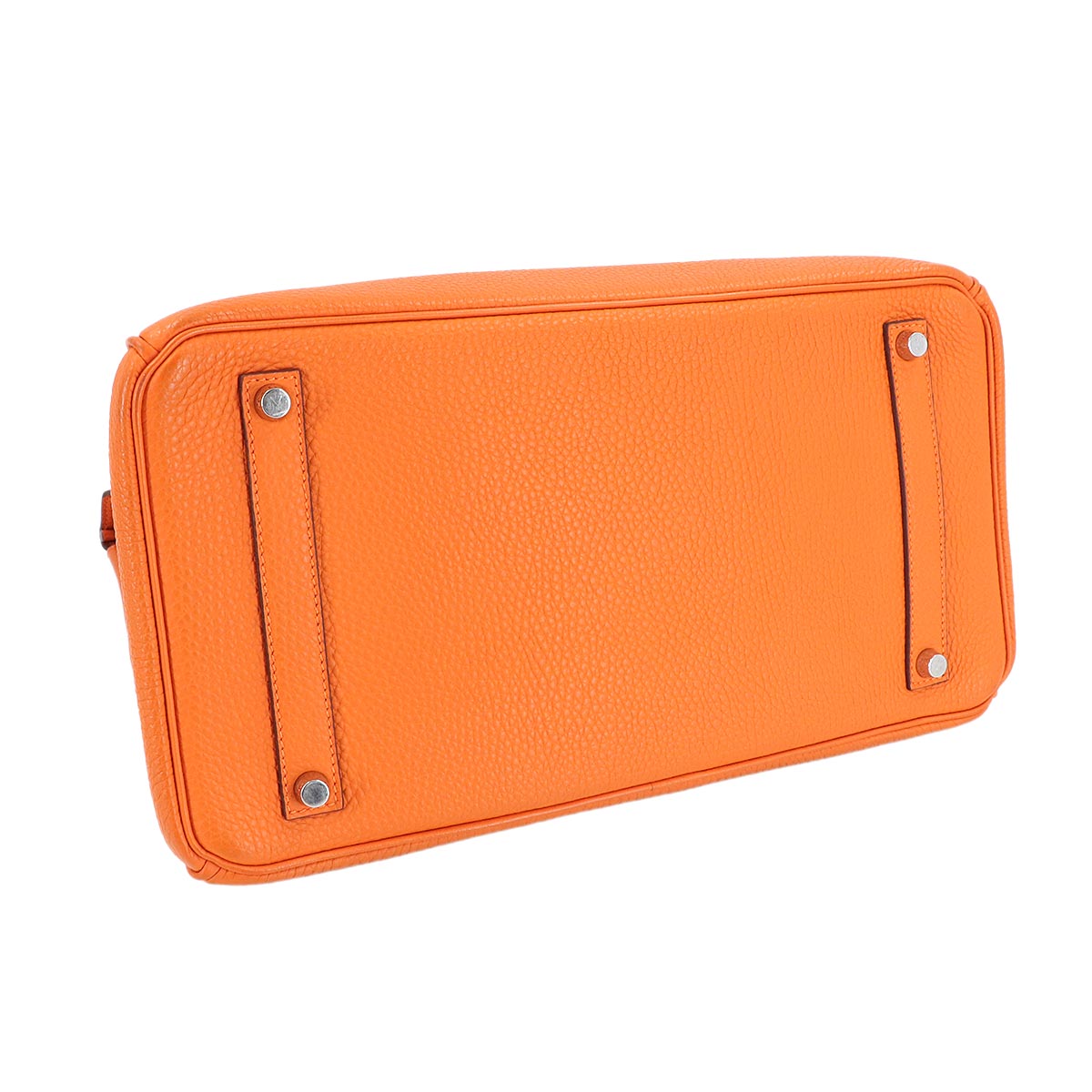 Birkin 35 Hand Bag Togo Orange Purse