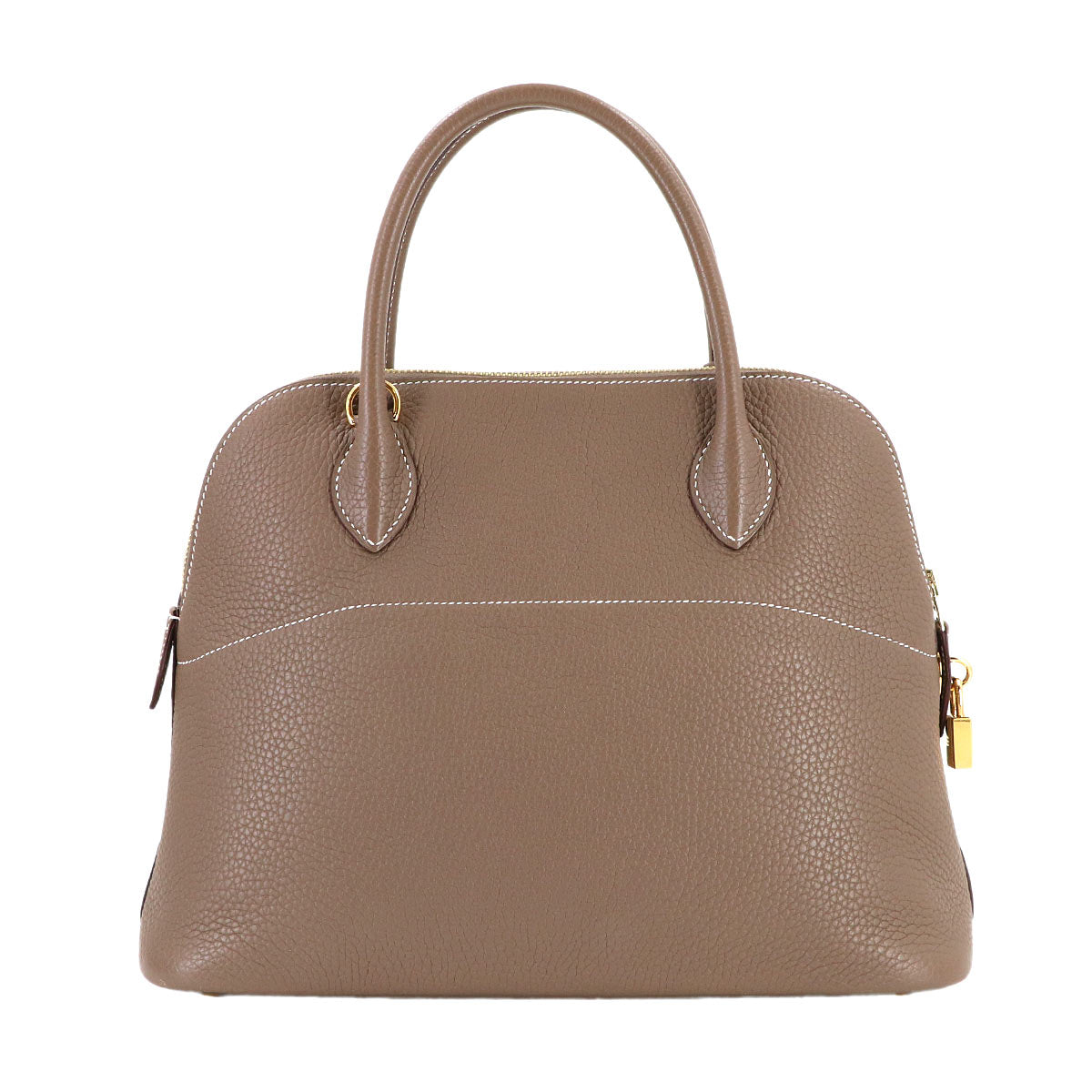 Bolide 31 2way Hand Shoulder Bag Taurillon Clemence Etoupe