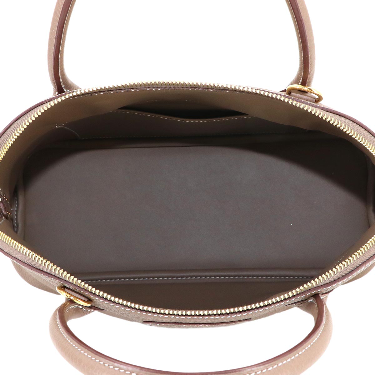 Bolide 31 2way Hand Shoulder Bag Taurillon Clemence Etoupe