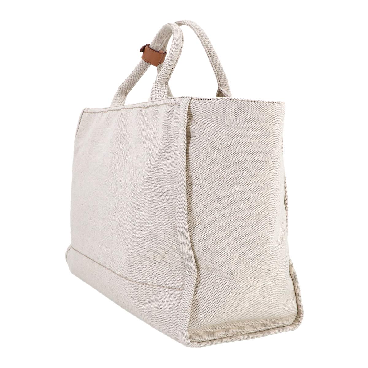 Jardiniere Extra Large Tote Bag Canvas Beige 2VG131 Purse