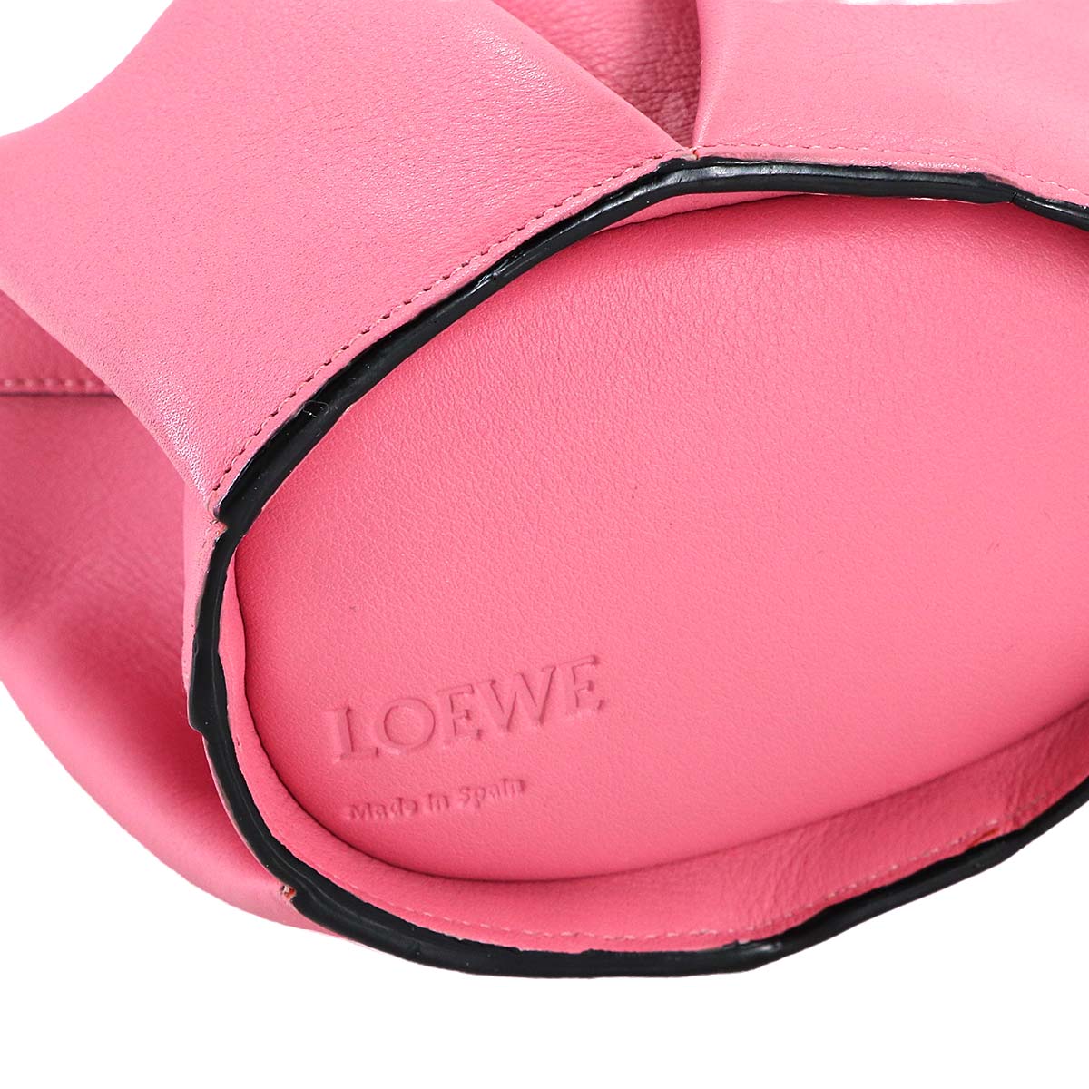 Mini Elephant Bag Shoulder Bag Leather Pink A623C45X06 Purse