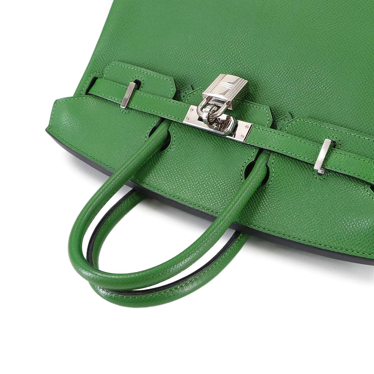 Birkin 25 Veau Epsom Vert Bengale Hand Bag Purse