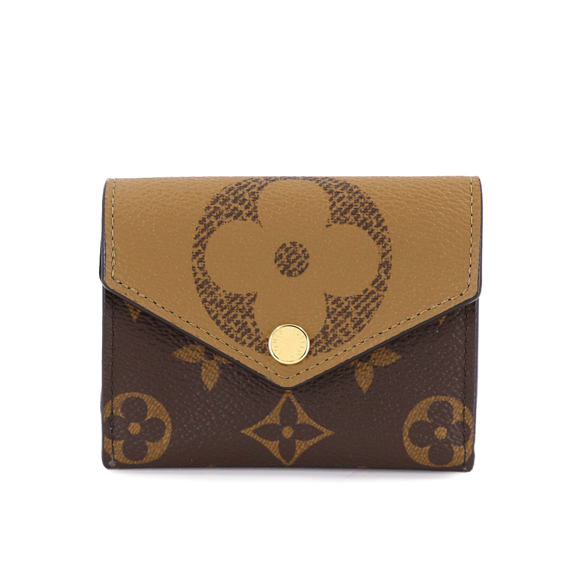 Monogram Giant Rever Portefeiulle Zoe Wallet M80725