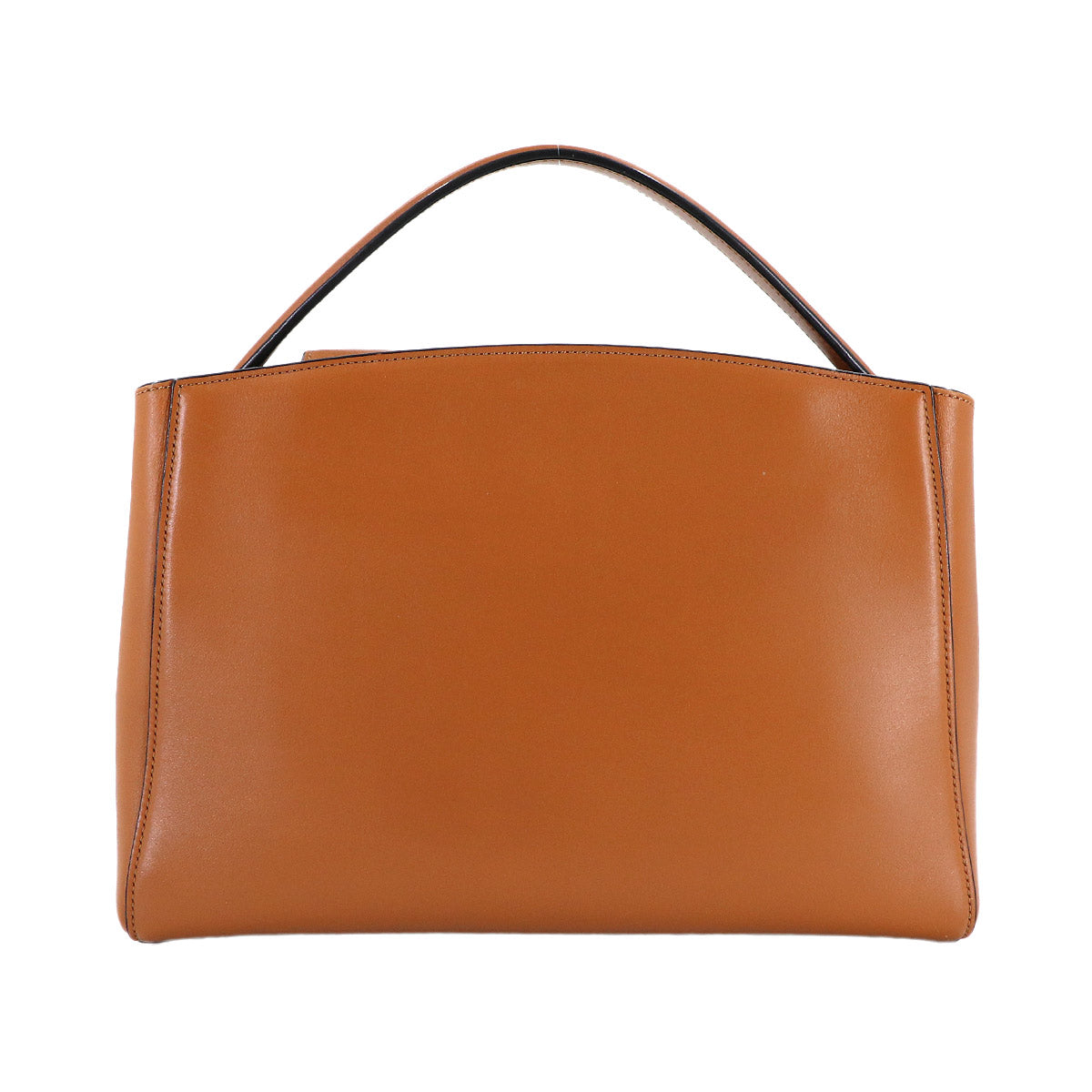 Brera Medium Hand Shoulder Bag Leather Brown Purse