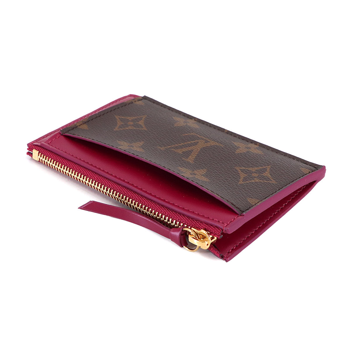 Monogram Porto Cult Zip Card Holder Fuchsia M67889