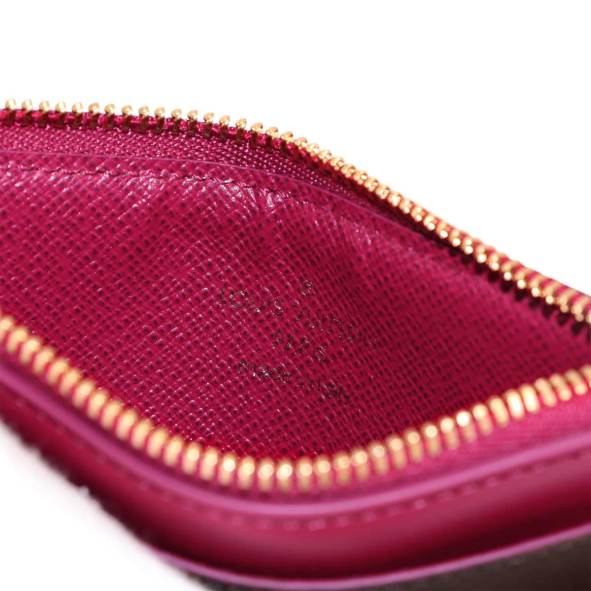 Monogram Porto Cult Zip Card Holder Fuchsia M67889