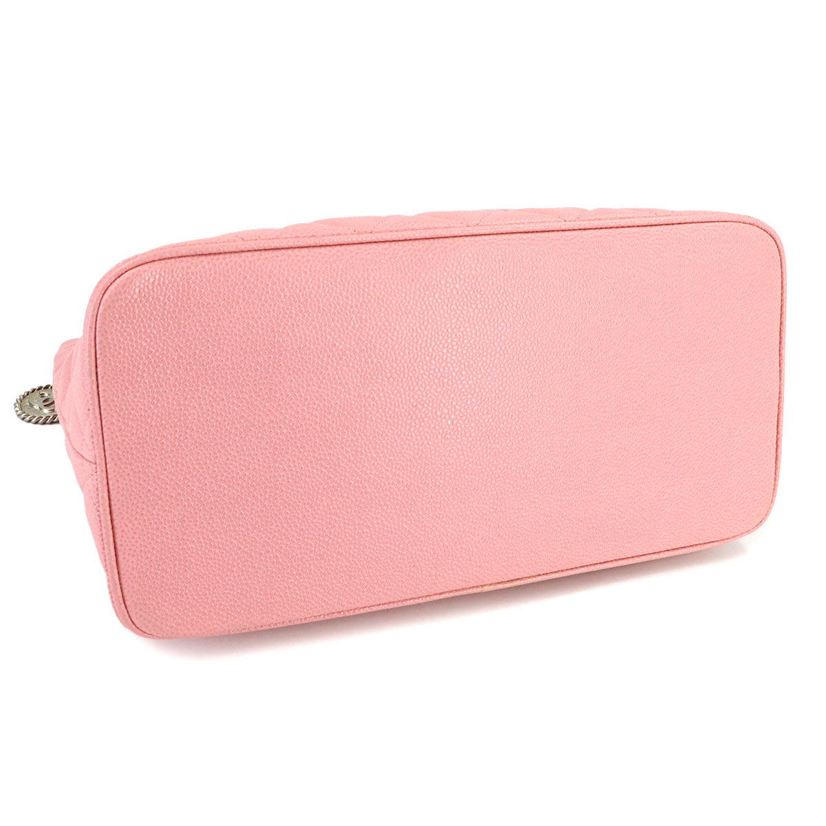 Medallion Tote Bag Leather Pink A01804 Coco Logos