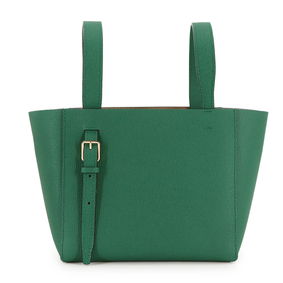 Bucket Bag Micro Shoulder Hand Bag Leather Forest Green