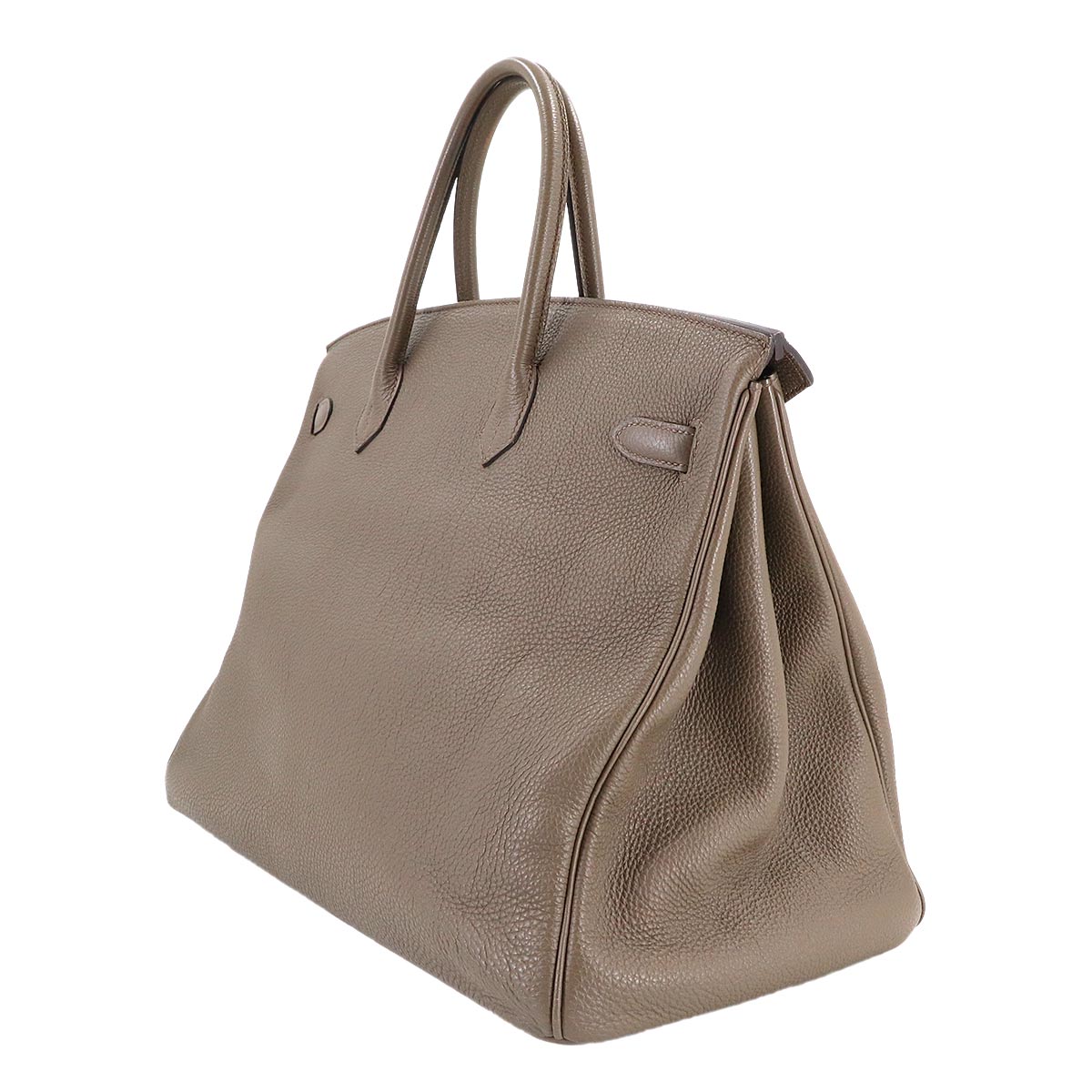 Birkin 40 Veau Togo Toupe Hand Bag Brown Purse