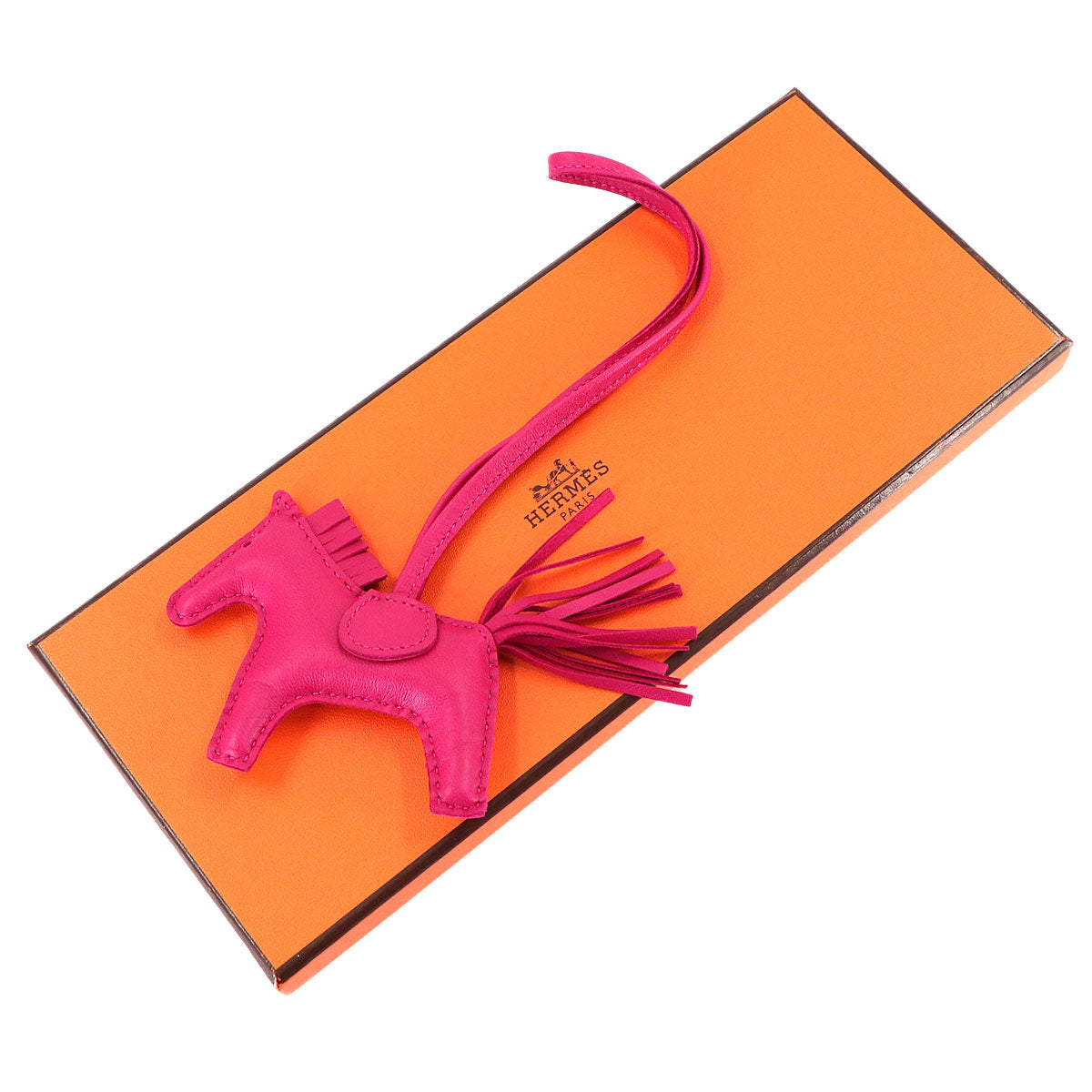 Rodeo PM Bag Charm Agneau Milo Rose Mexico Y Horse Accessory