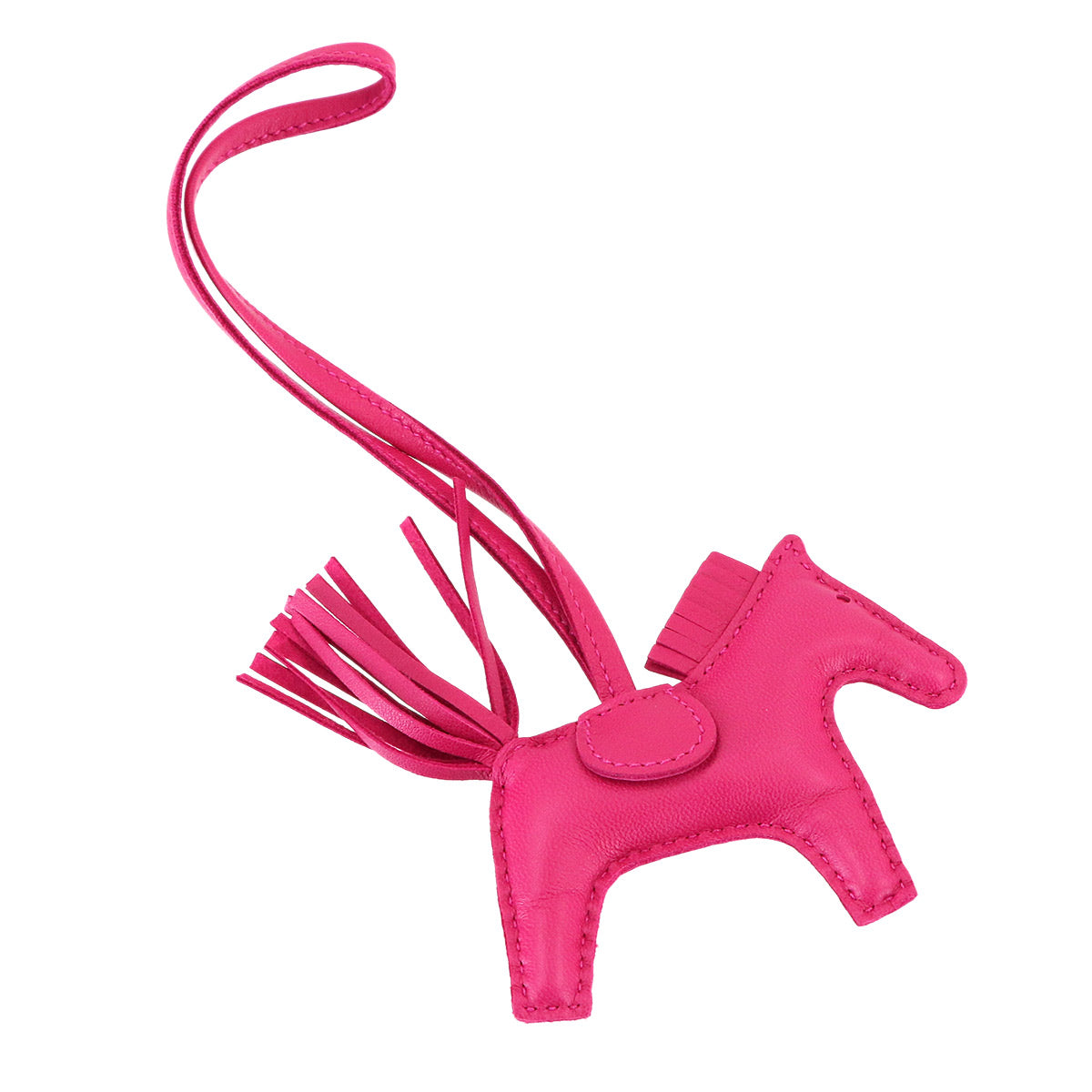 Rodeo PM Bag Charm Agneau Milo Rose Mexico Y Horse Accessory