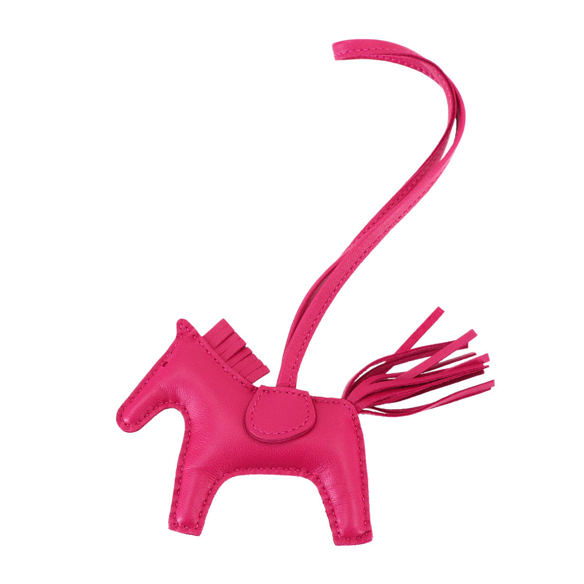 Rodeo PM Bag Charm Agneau Milo Rose Mexico Y Horse Accessory