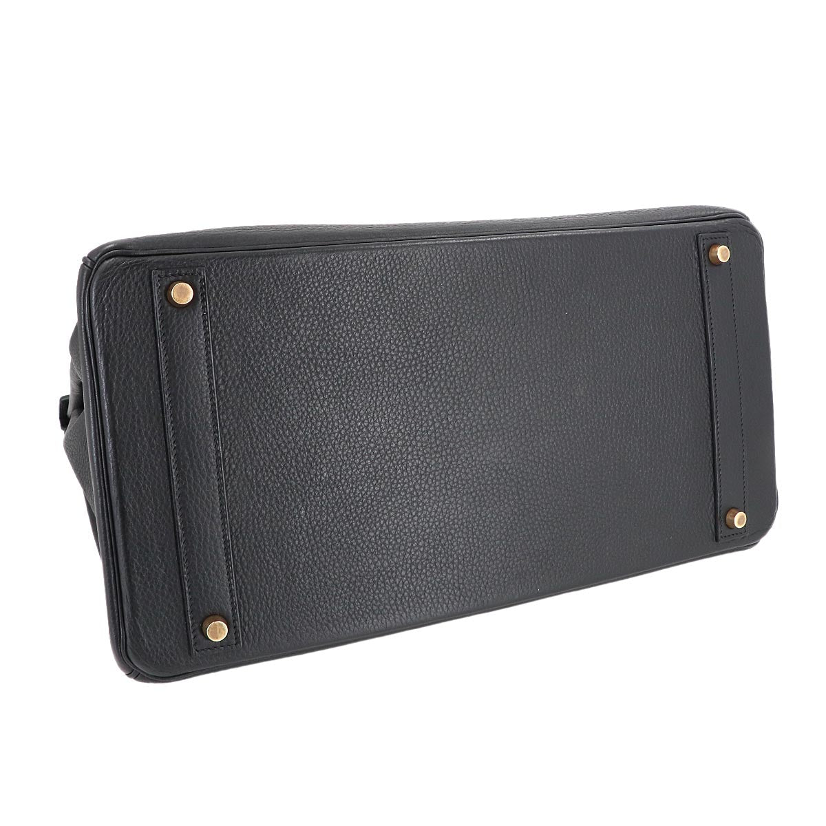 Birkin 40 Veau Togo Black Hand Bag Purse