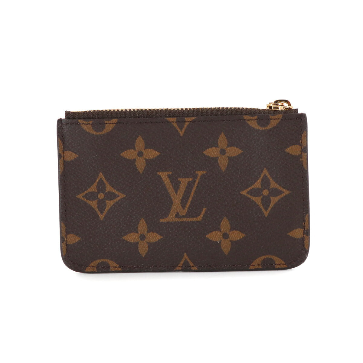 Monogram Card Holder Romy Brown Apricot M83603