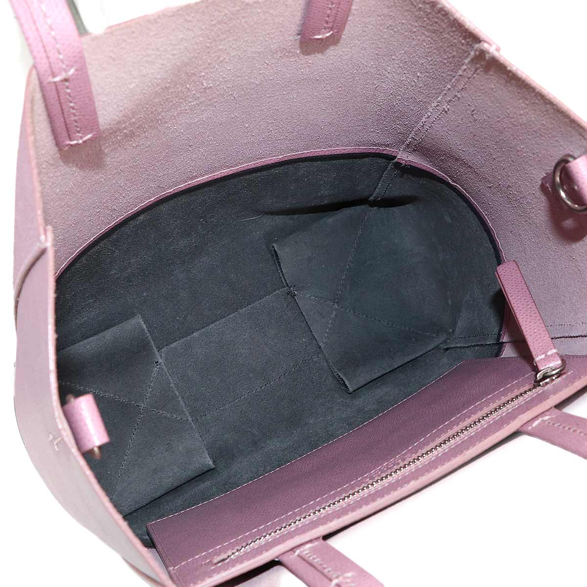 Small Vertical Cabas 2way Tote Shoulder Bag Leather 176163