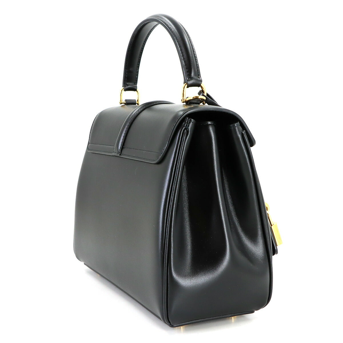 Small 16 Hand Shoulder Bag Leather Black 188003 Purse
