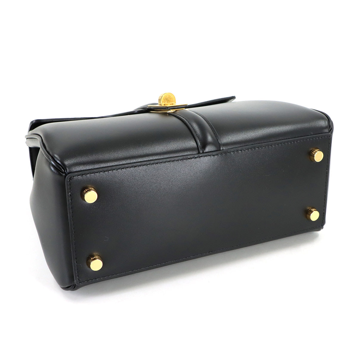 Small 16 Hand Shoulder Bag Leather Black 188003 Purse
