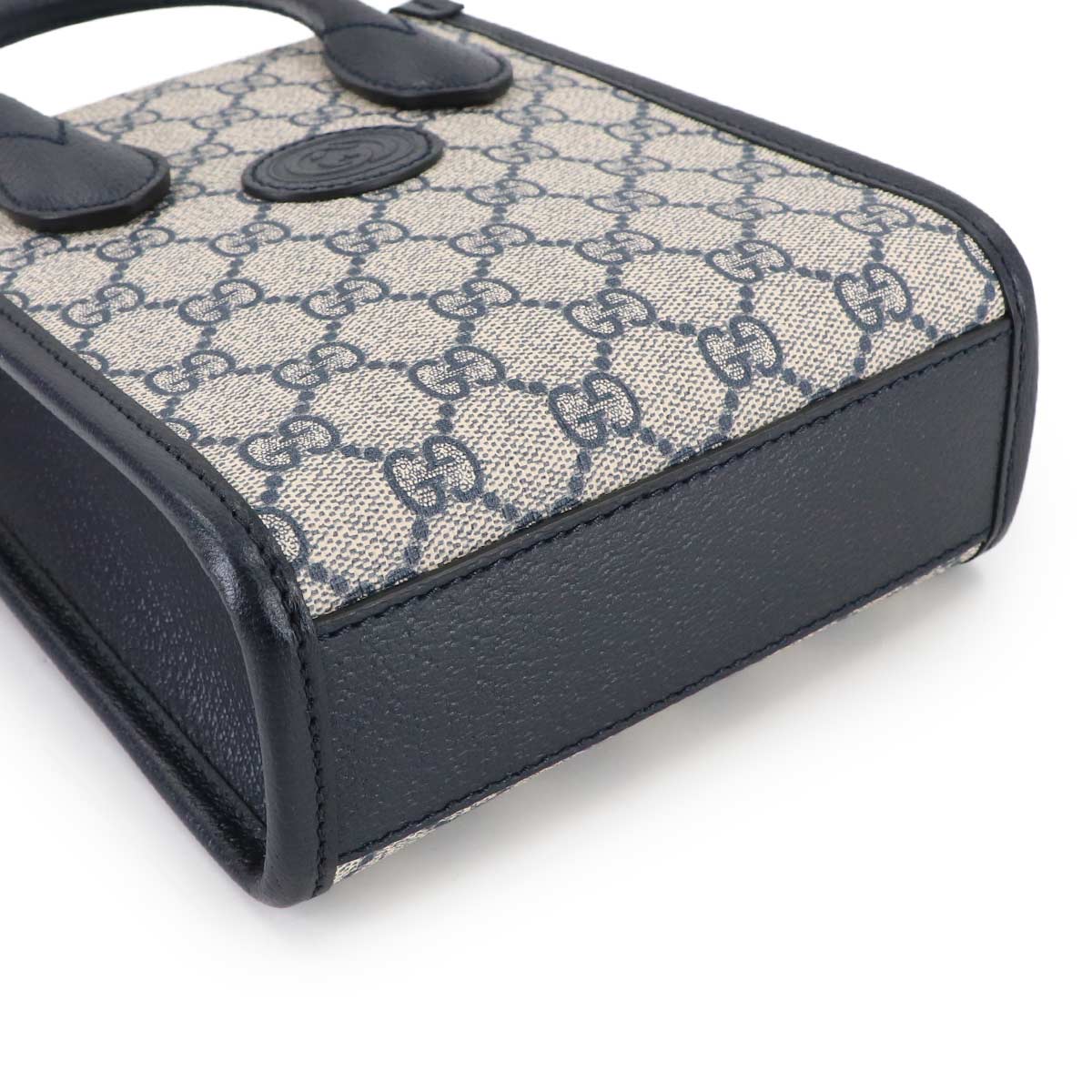 Interlocking G Mini Tote Shoulder Bag GG Supreme canvas 671623