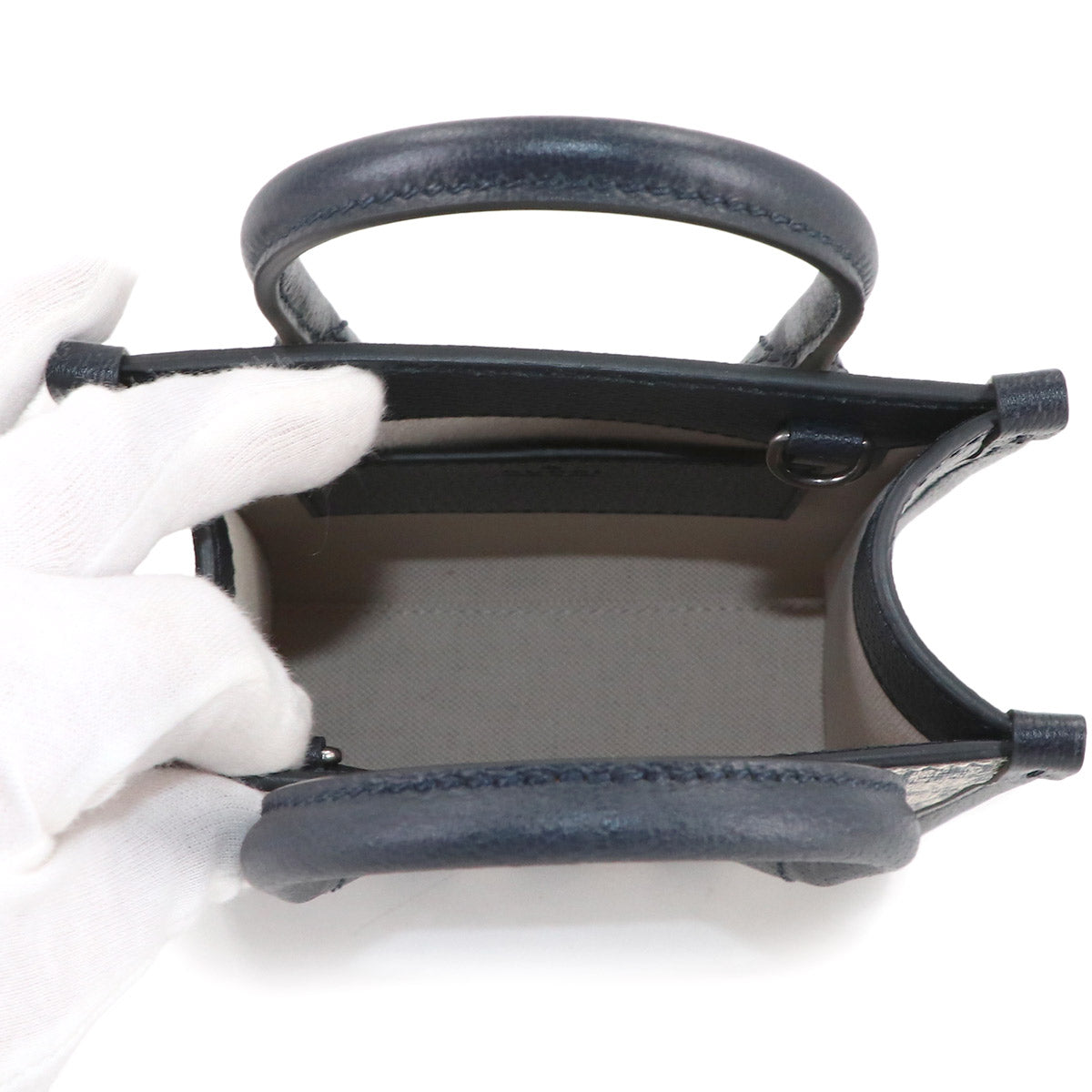 Interlocking G Mini Tote Shoulder Bag GG Supreme canvas 671623