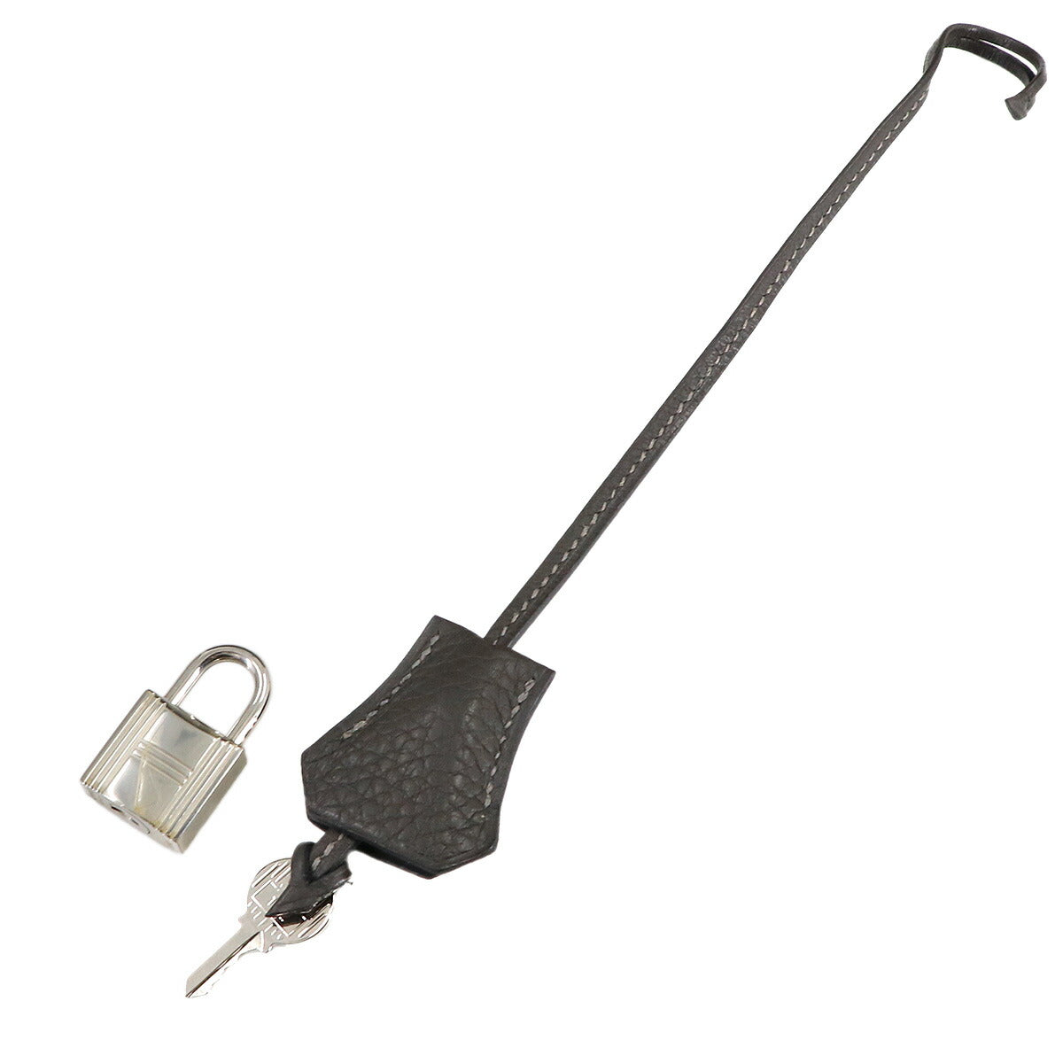 Birkin 40 Taurillon Clemence Graphite Hand Bag Grey Purse