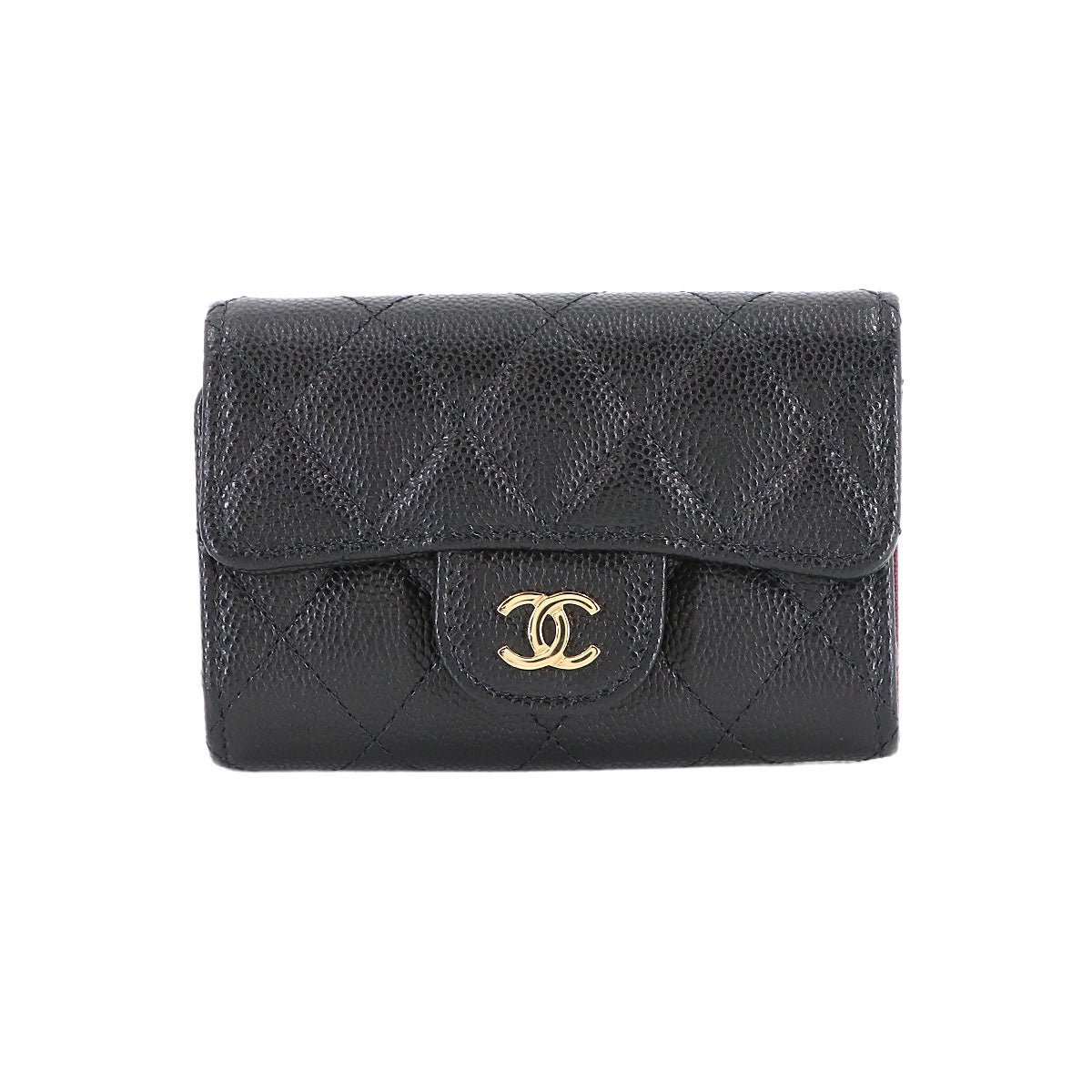 Matelasse 4 Key Case Leather Black AP0222