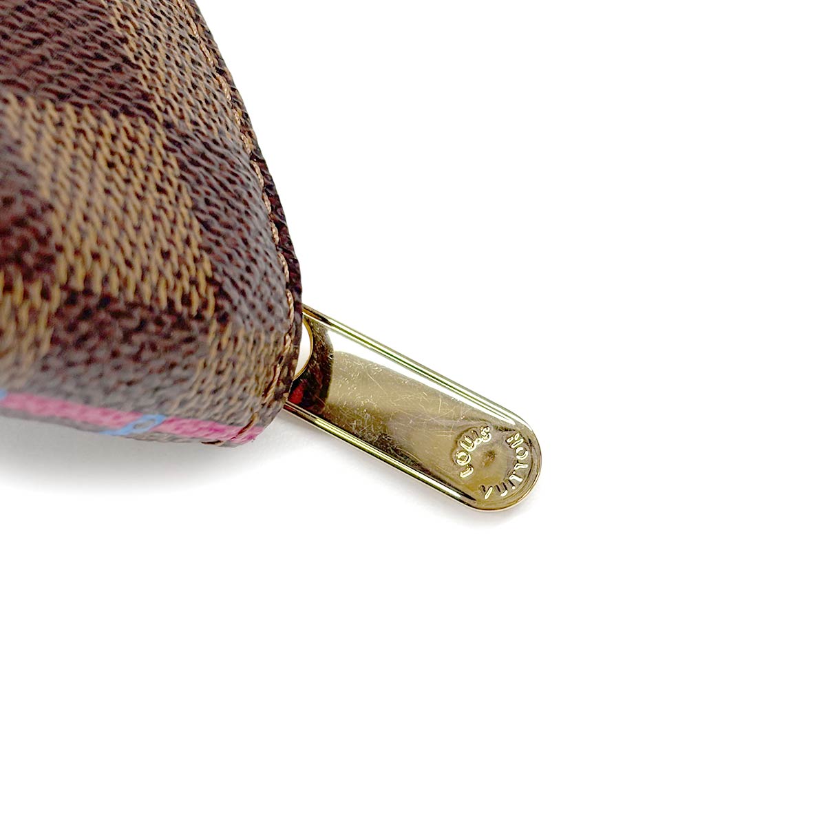 Damier Zippy Coin Purse Vivienne Wallet Brown N60404