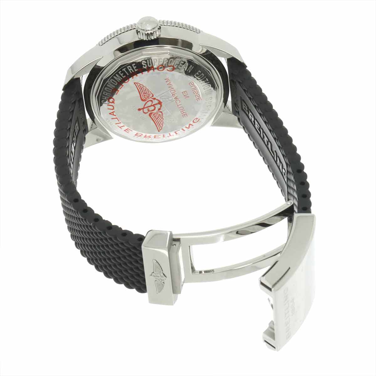 Superocean Heritage II B20 AB2030 Date Black Dial Mens