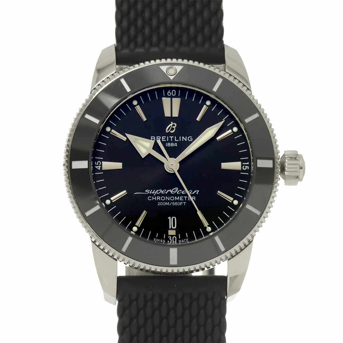 Superocean Heritage II B20 AB2030 Date Black Dial Mens