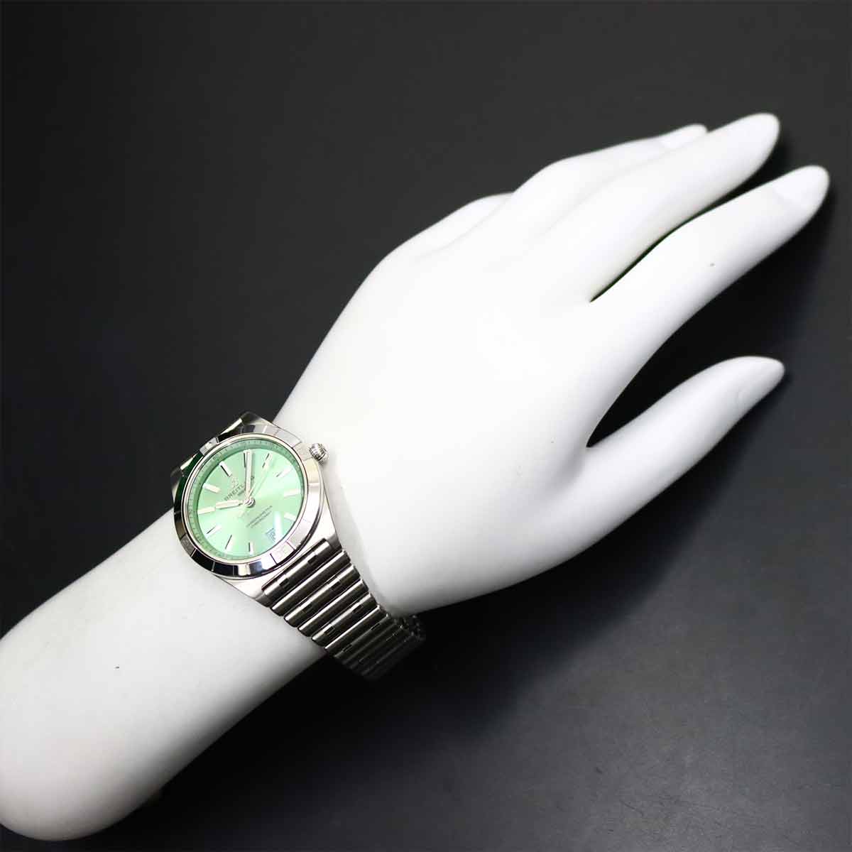 Chronomat Automatic 36 A10380 Green Dial Ladies Watch