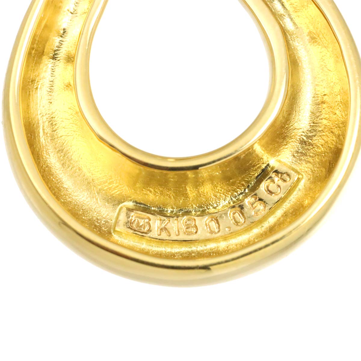 Diamond 0.05ct Necklace 18K Yellow Gold 750