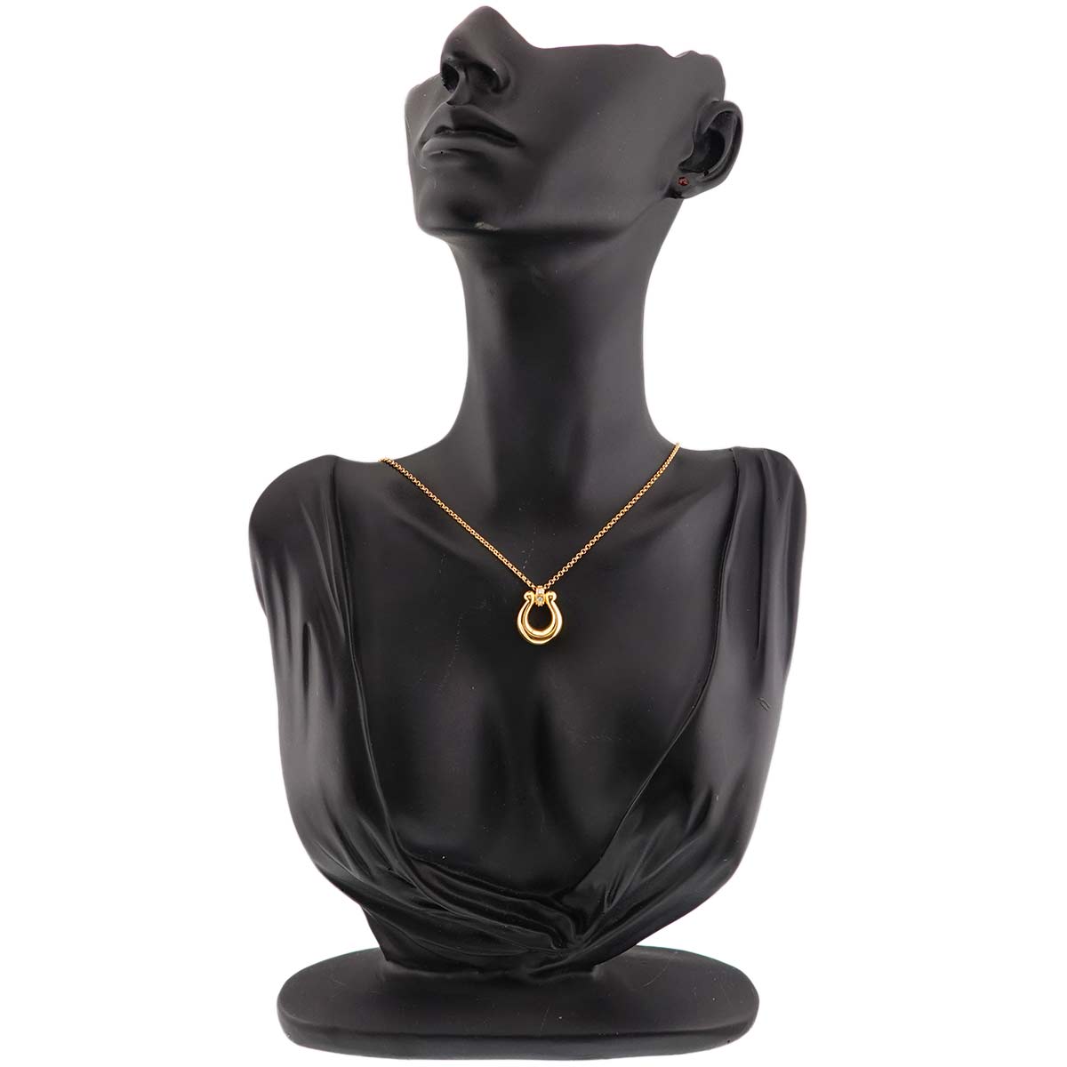 Diamond 0.05ct Necklace 18K Yellow Gold 750