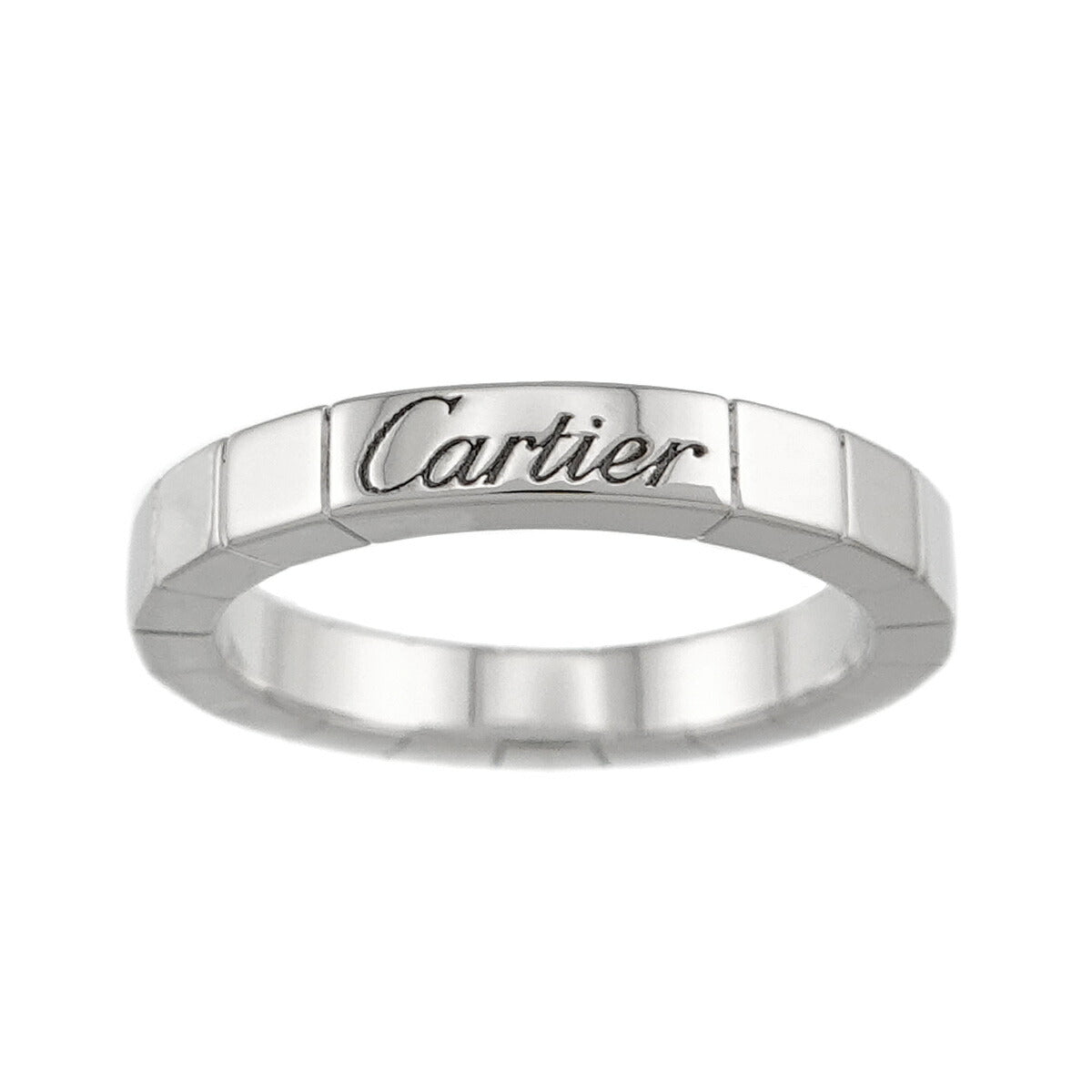Laniere Ring 18K White Gold 750 Size50 5.25(US)