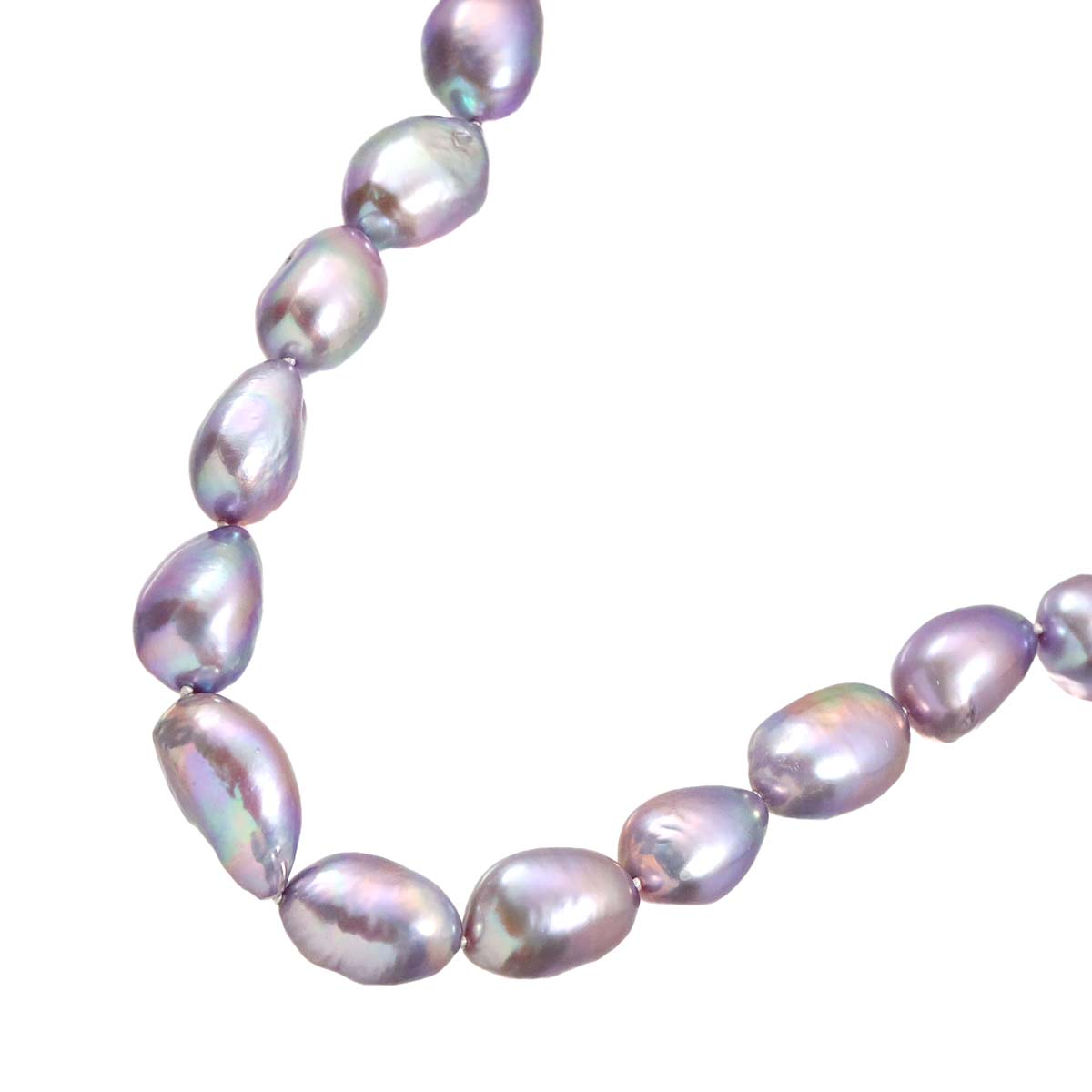 Baroque Pearl Necklace SV Silver 925