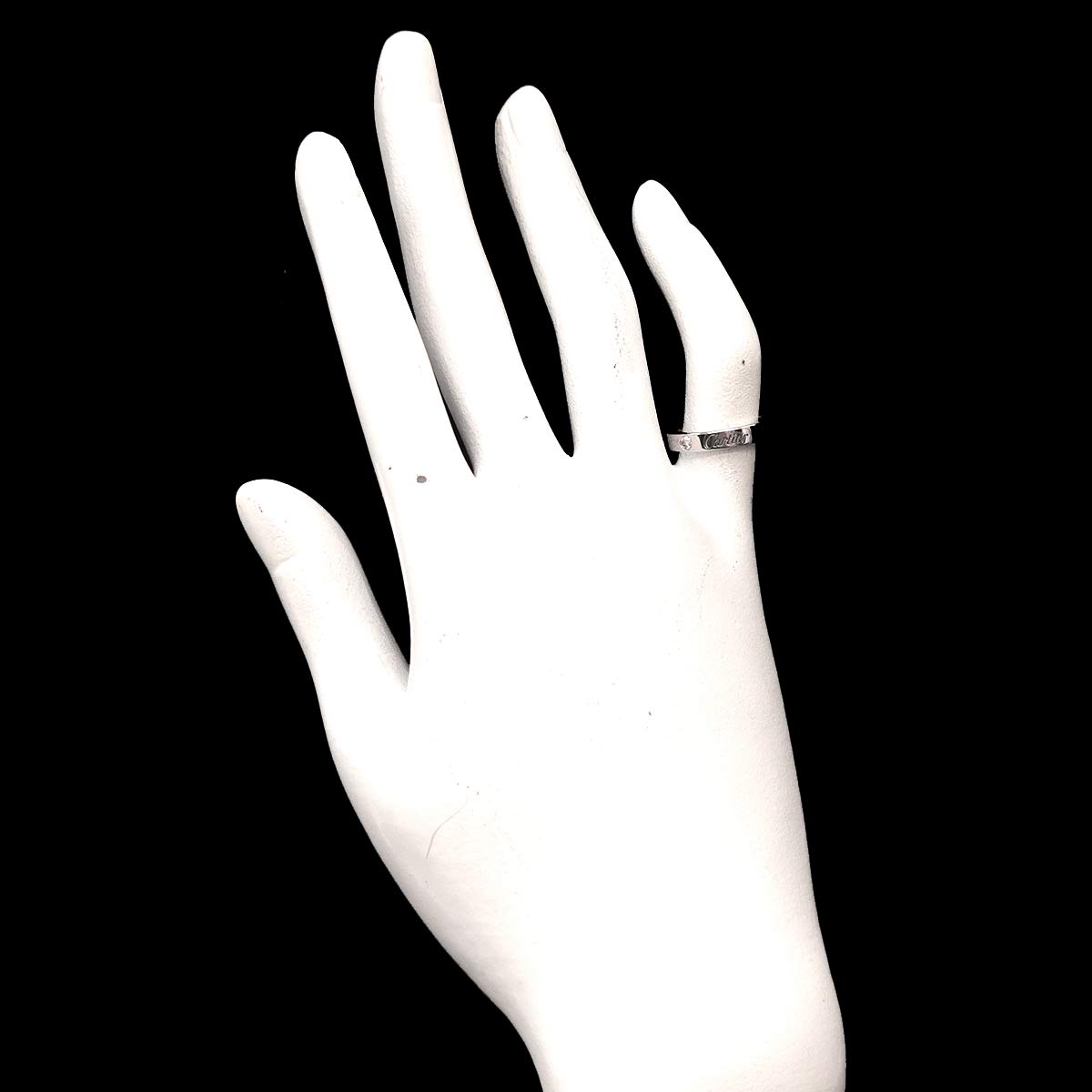 C de Diamond 1P Ring Pt Platinum size48 4.5(US)