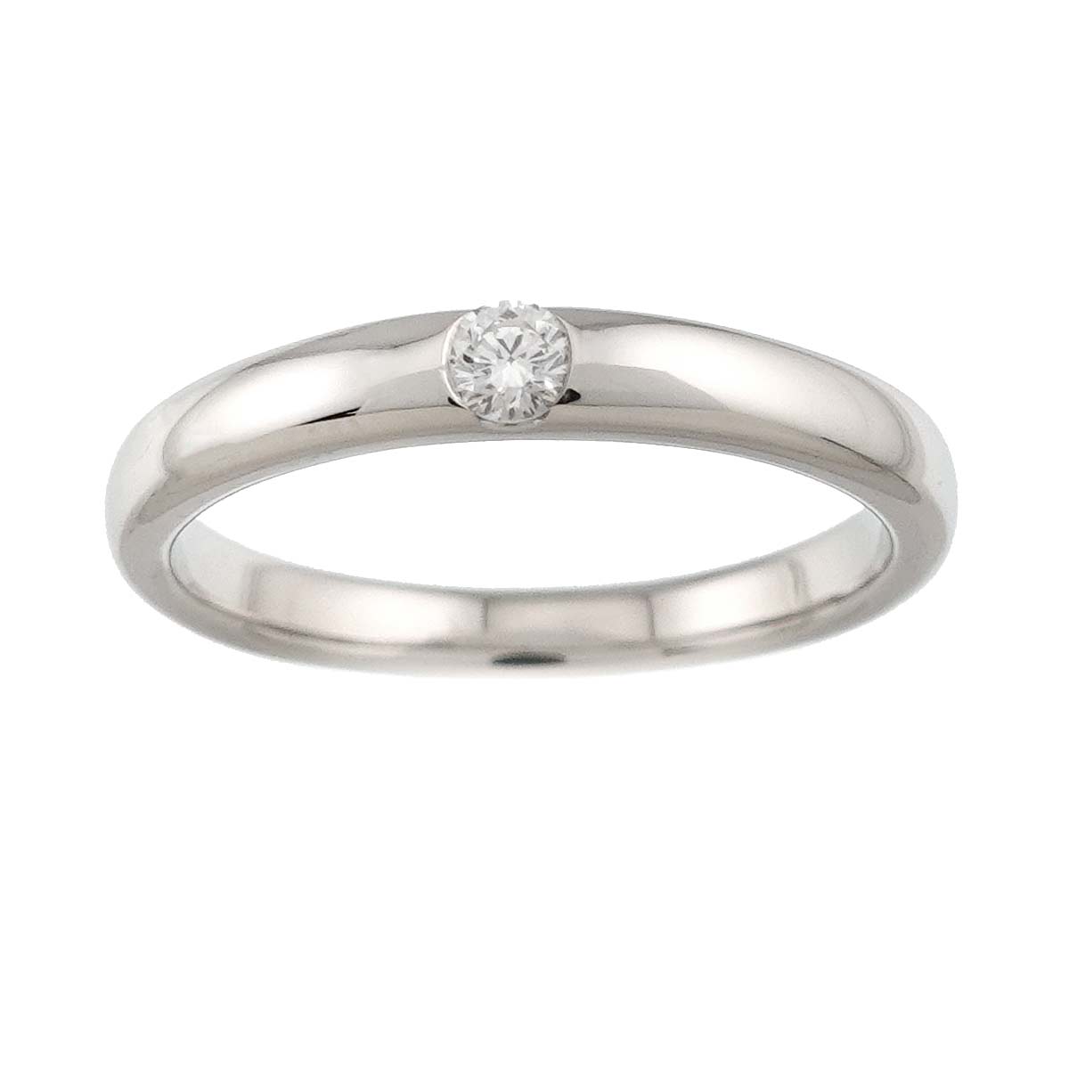 Diamond 0.06ct Ring Pt size5.5-5.75(US)