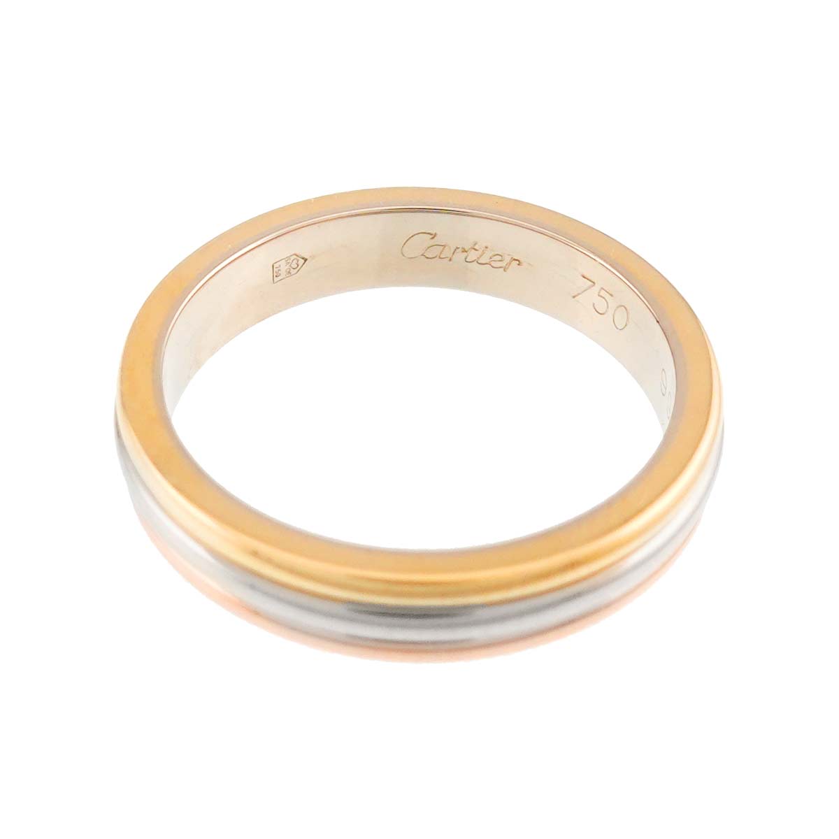 Vendome Ring 18K YG WG PG 750 size50 5-5.25(US)
