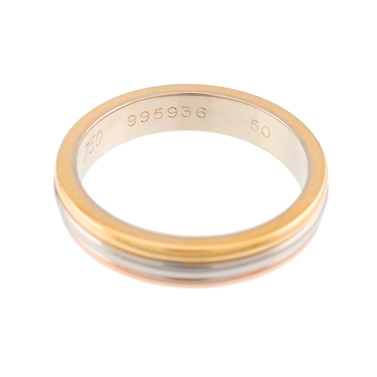 Vendome Ring 18K YG WG PG 750 size50 5-5.25(US)