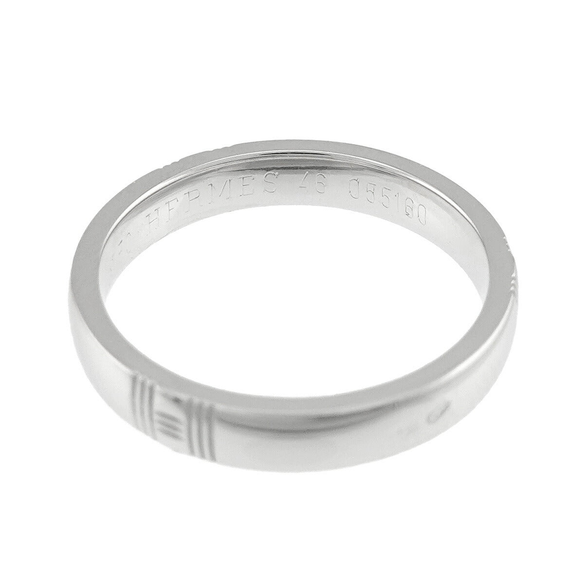 Alliance Kelly Ring 18K White Gold 750 Size46 3.25(US)