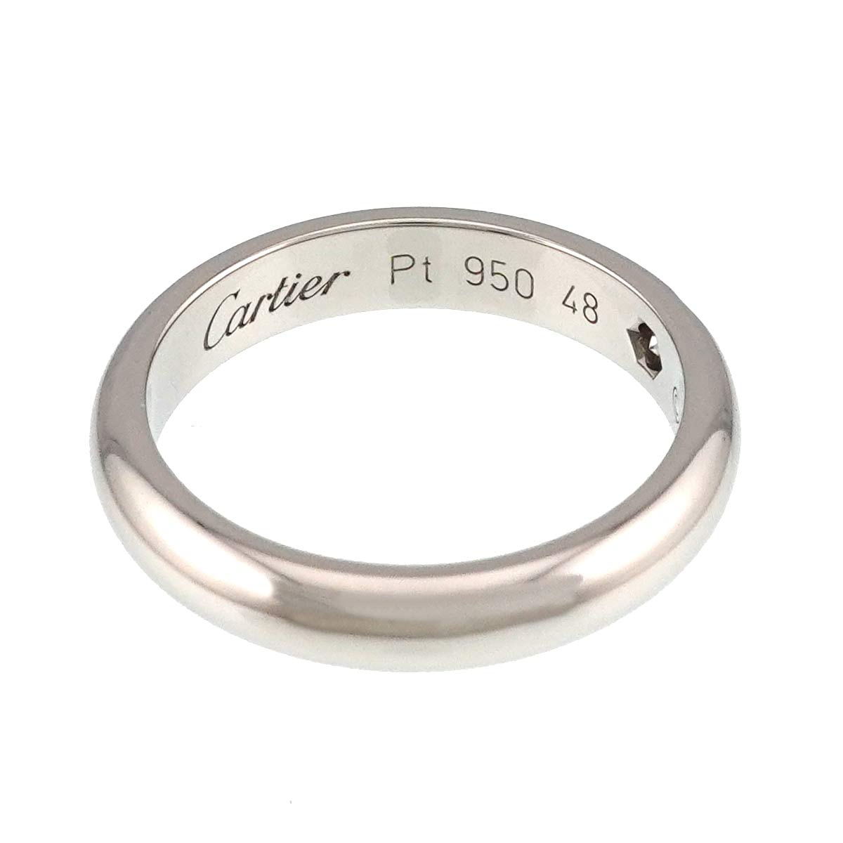 1895 Classic Diamond 1P Ring Pt Platinum size48 4.5(US)