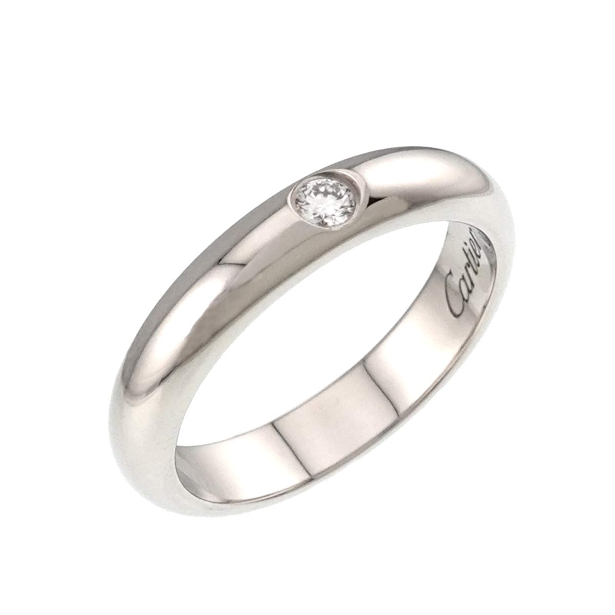 1895 Classic Diamond 1P Ring Pt Platinum size48 4.5(US)