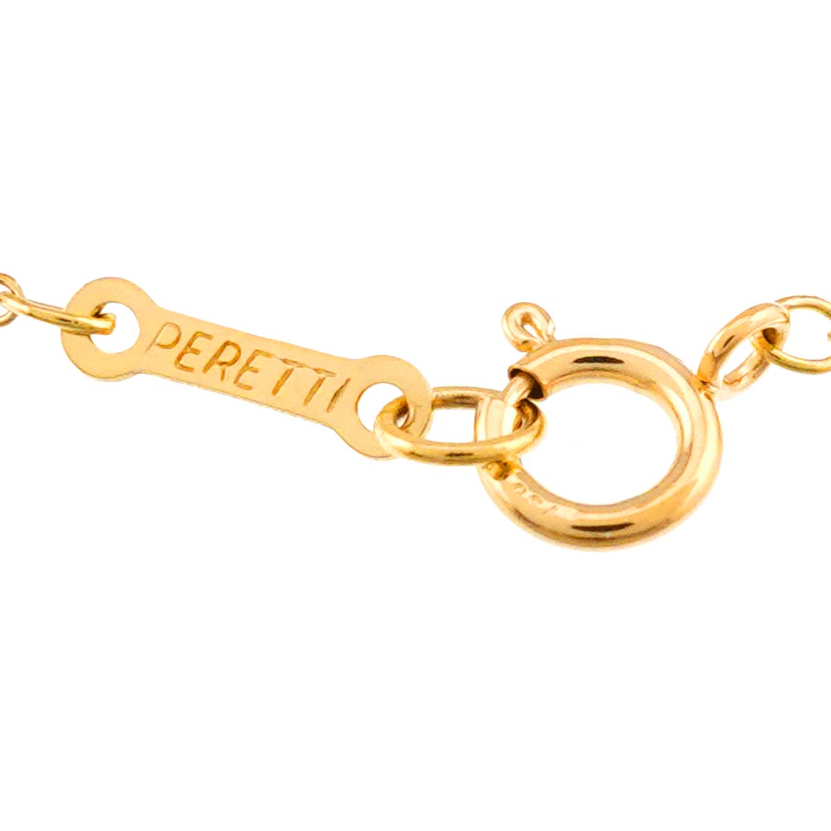Open Heart Necklace 18K Yellow Gold 750