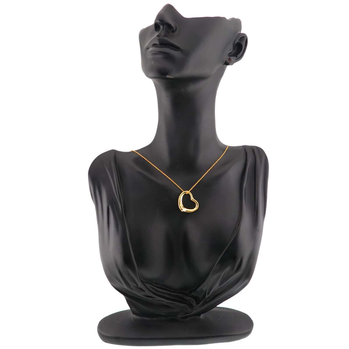 Open Heart Necklace 18K Yellow Gold 750