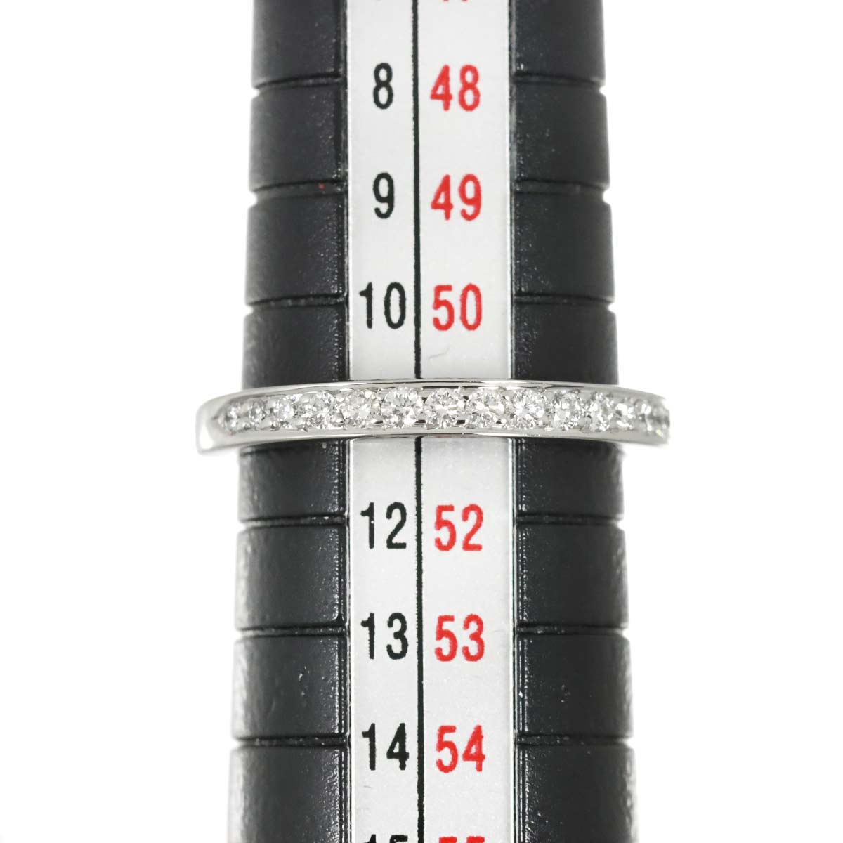 Half Diamond Ring Pt Platinum size5.5-5.75(US)
